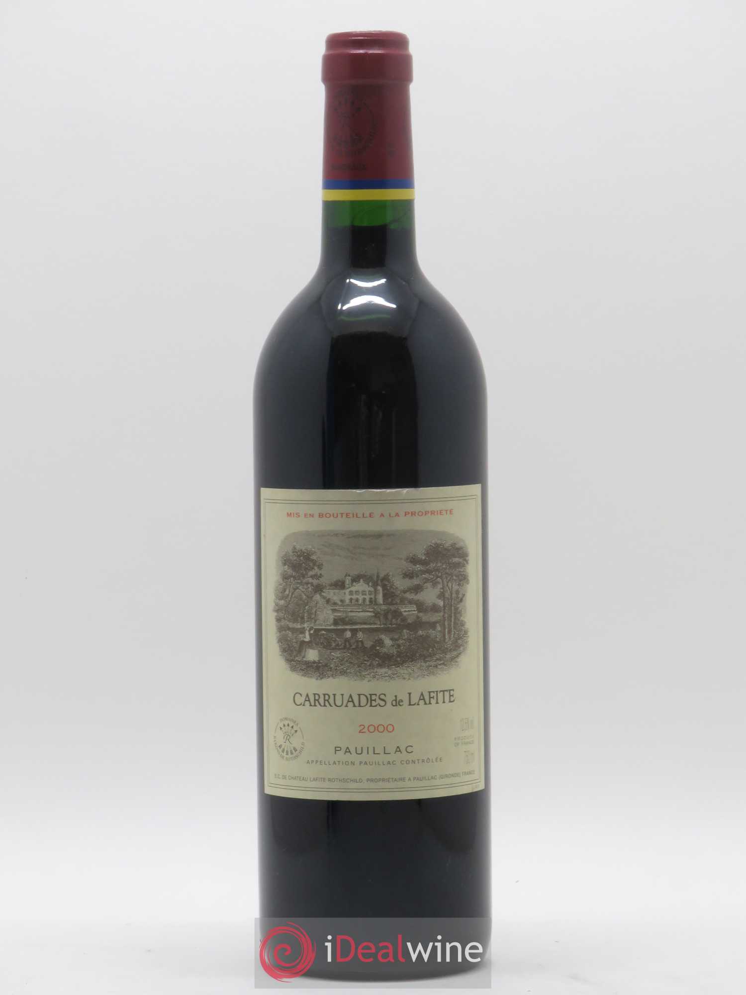 Carruades de Lafite Rothschild Second Vin 2000 - Lot de 1 bouteille - 0
