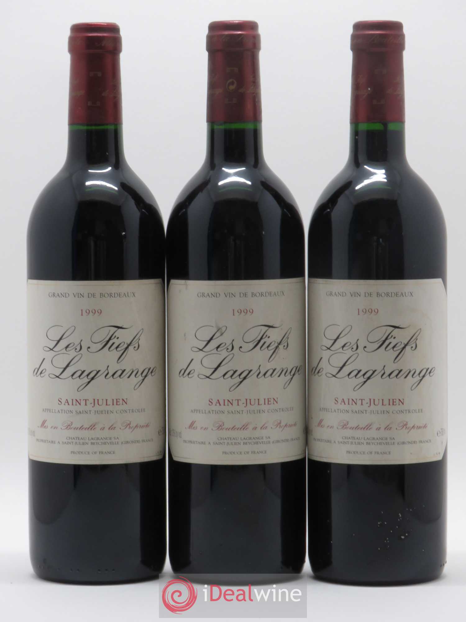 Les Fiefs de Lagrange Second Vin 1999 - Lot de 6 bouteilles - 2