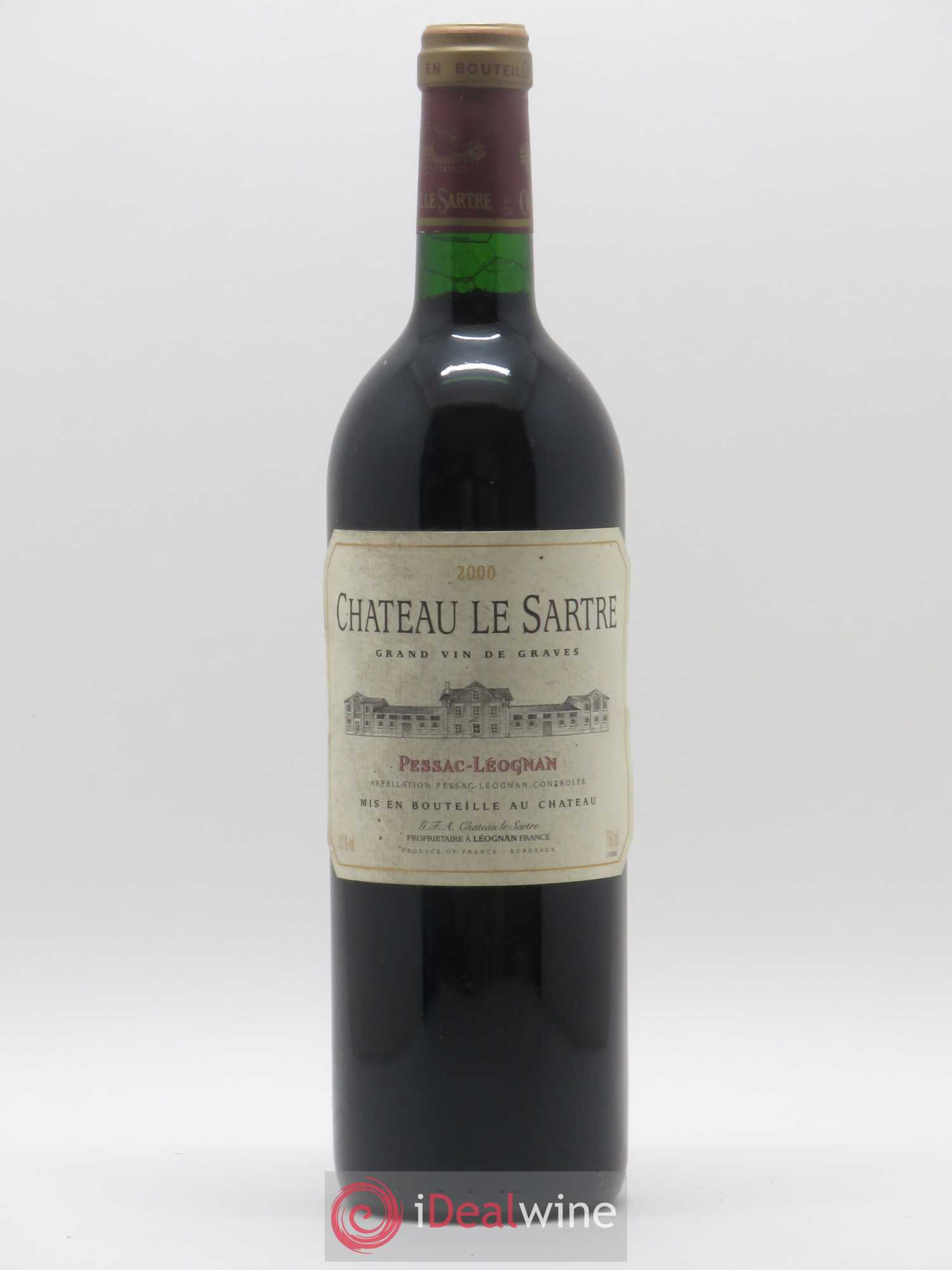 Château le Sartre 2000 - Lot de 1 bouteille - 0