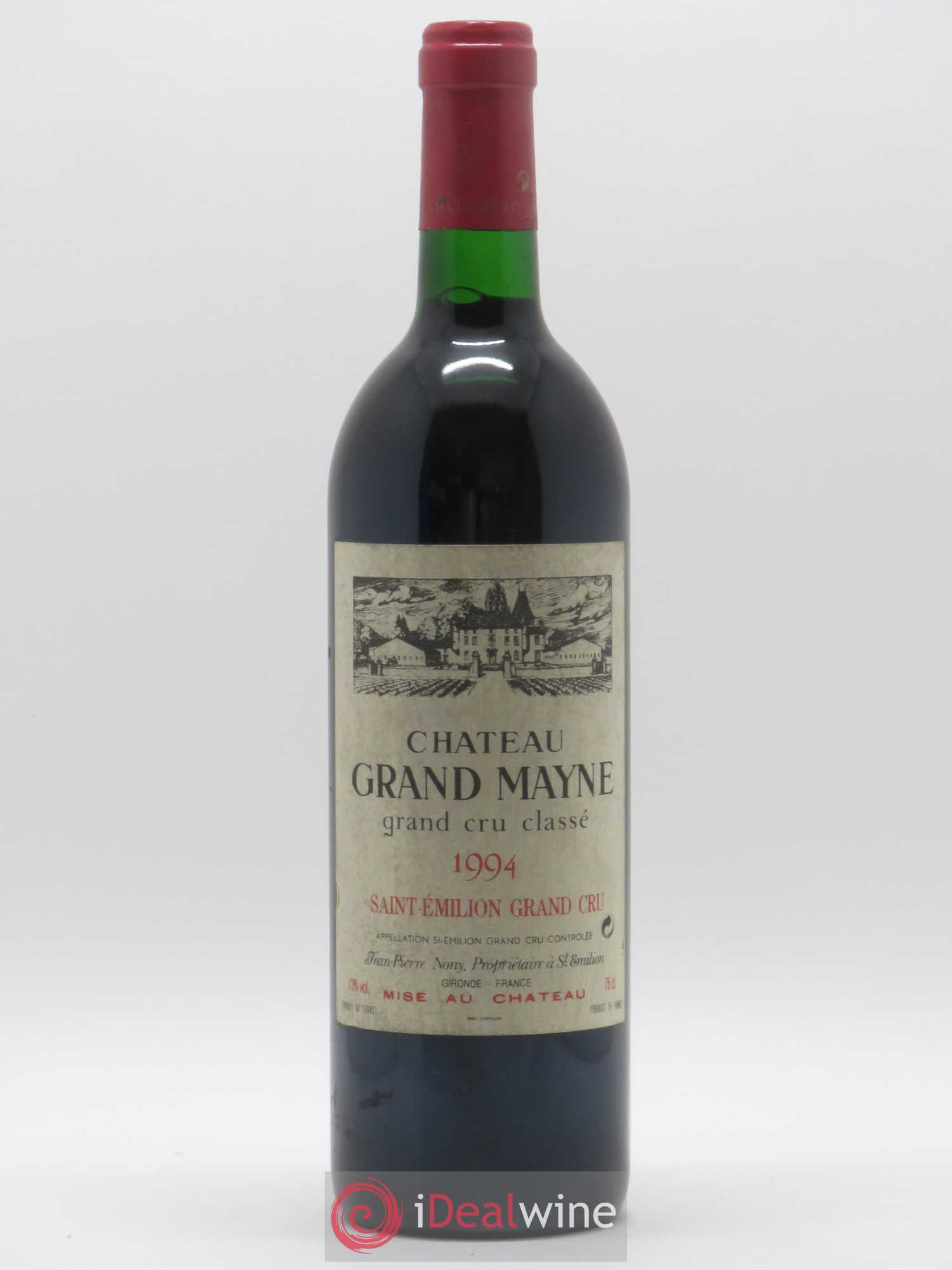 Château Grand Mayne Grand Cru Classé 1994 - Lot de 1 bouteille - 0