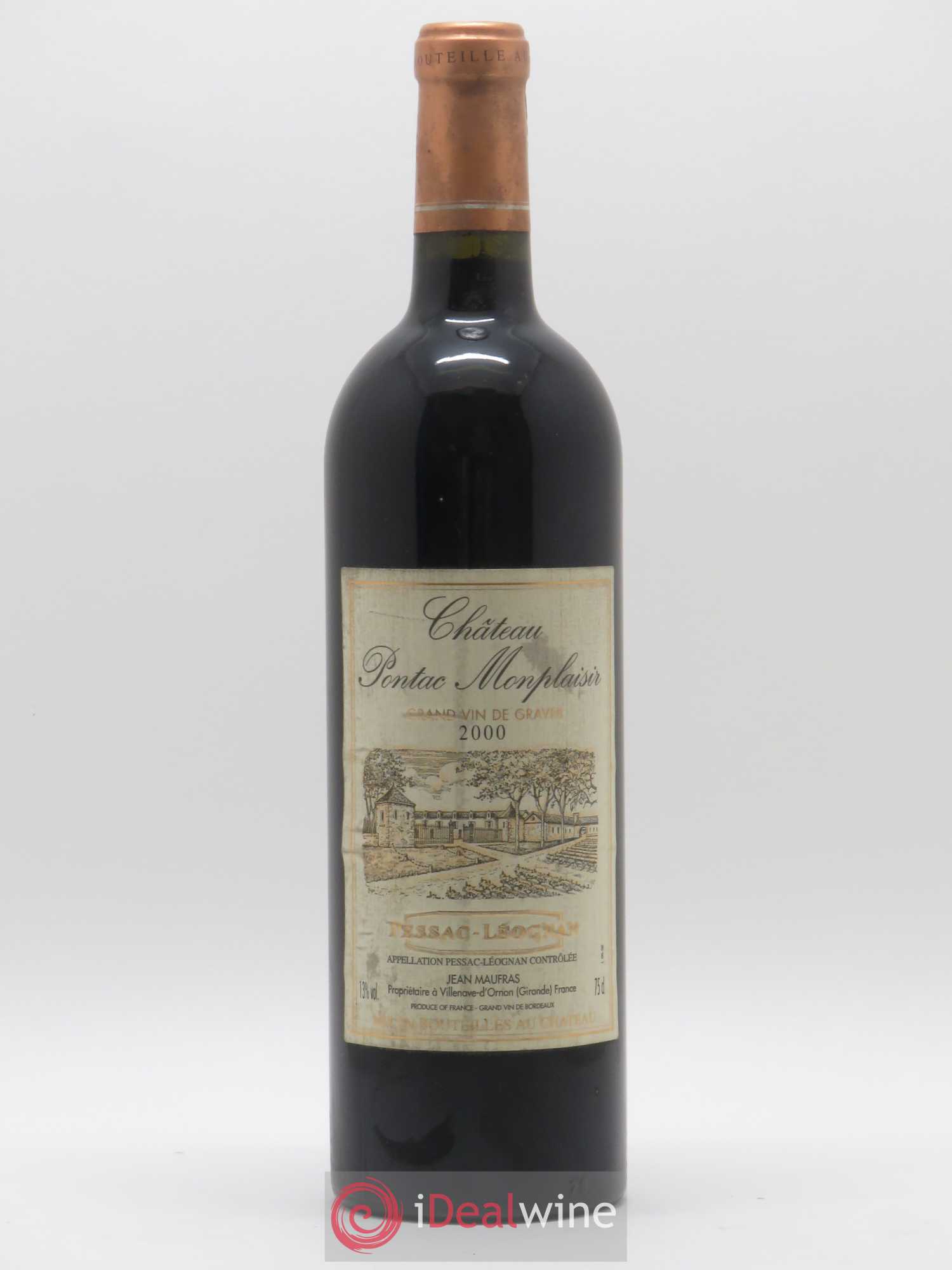 Pessac-Léognan 2000 - Posten von 1 Flasche - 0