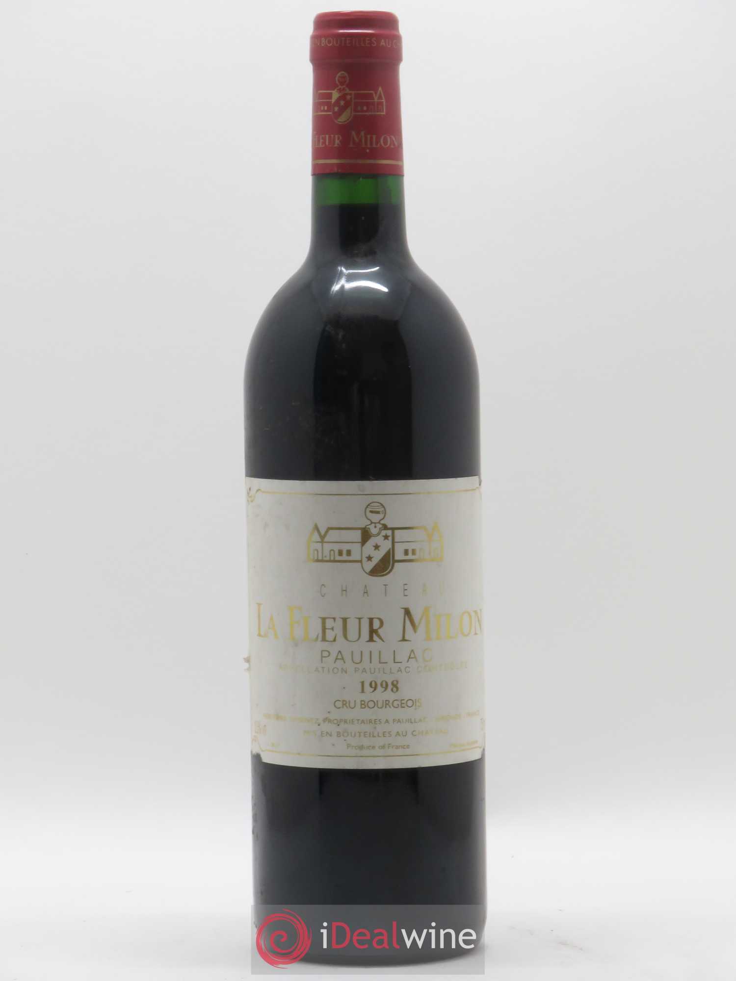 Château la Fleur Milon Cru Bourgeois 1998 - Lot de 1 bouteille - 0