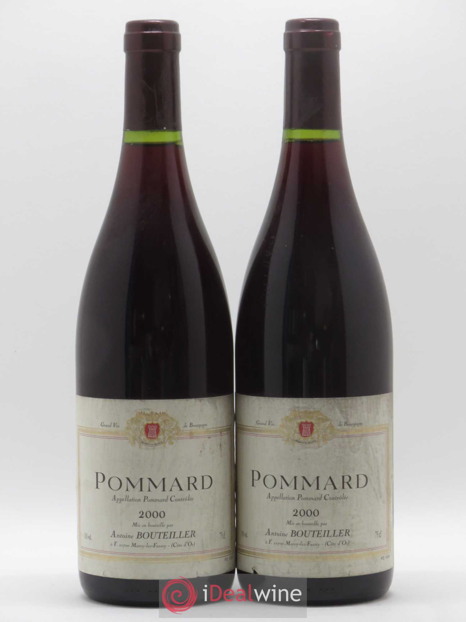 Pommard Antoine Bouteiller 2000 - Lot de 2 bouteilles - 0