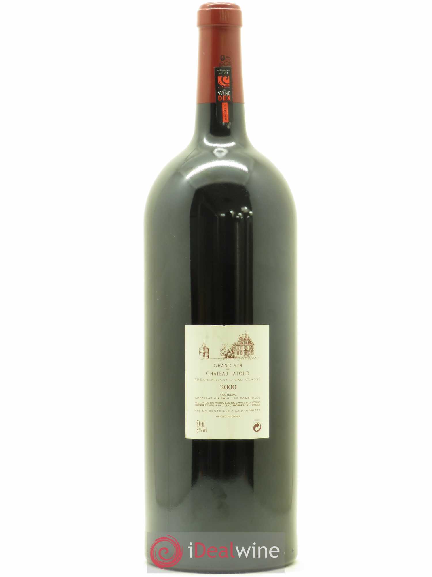 Château Latour 1er Grand Cru Classé 2000 - Lot de 1 magnum - 1