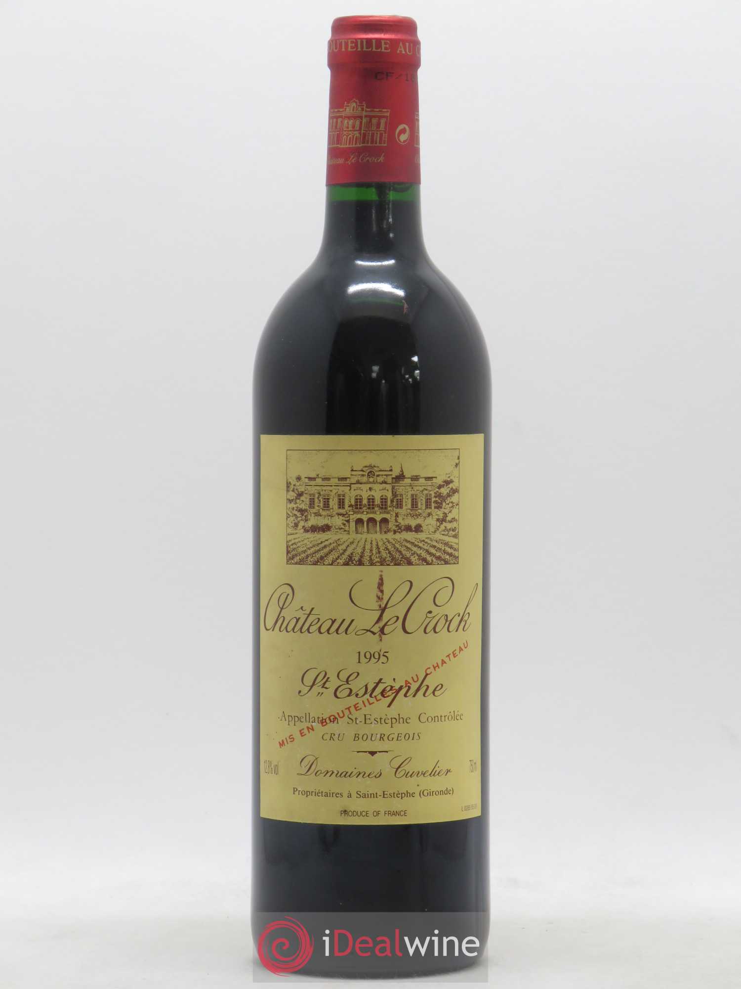 Château le Crock Cru Bourgeois 1995 - Lot de 1 bouteille - 0