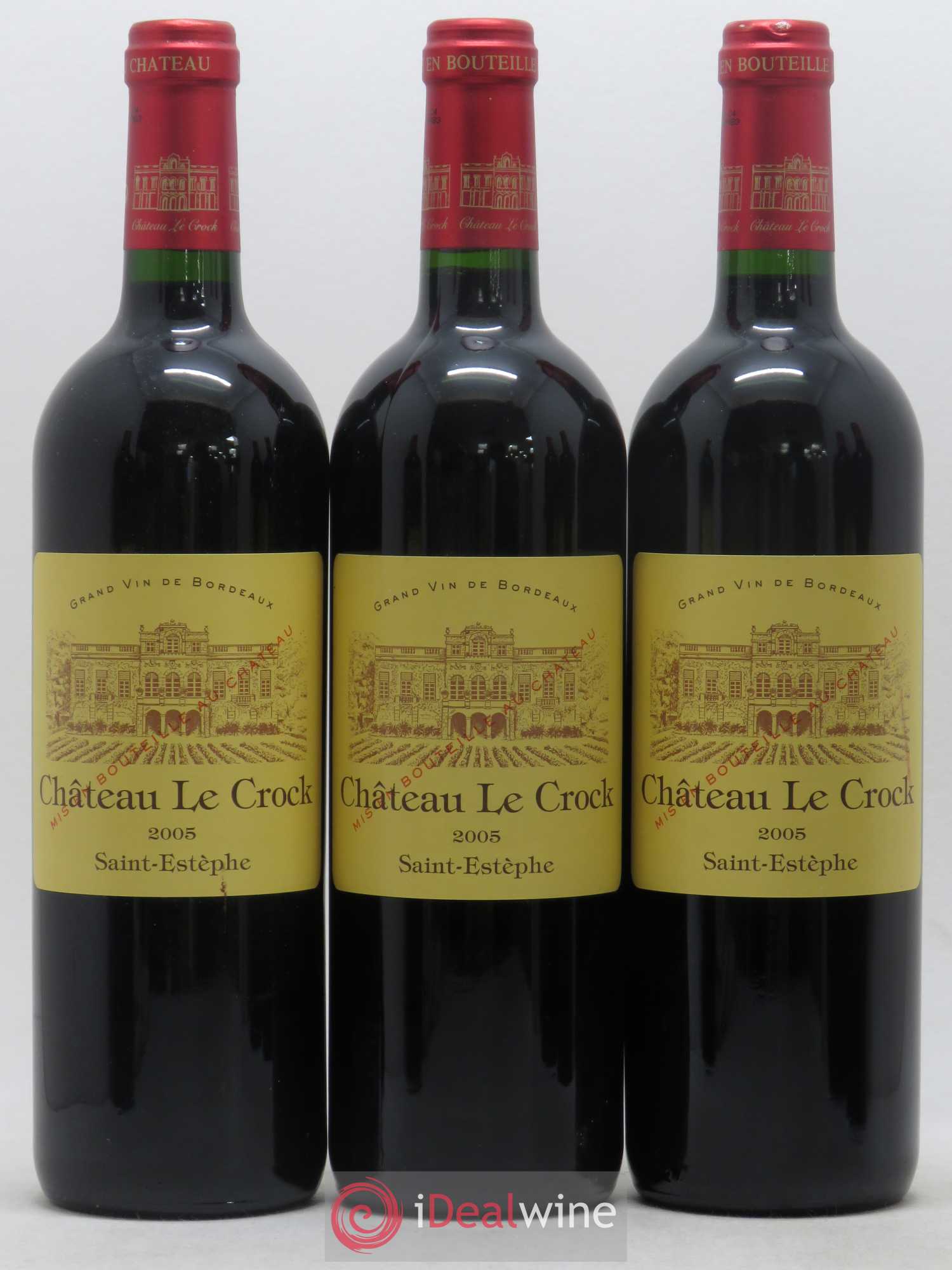 Château le Crock Cru Bourgeois 2005 - Lot de 6 bouteilles - 1