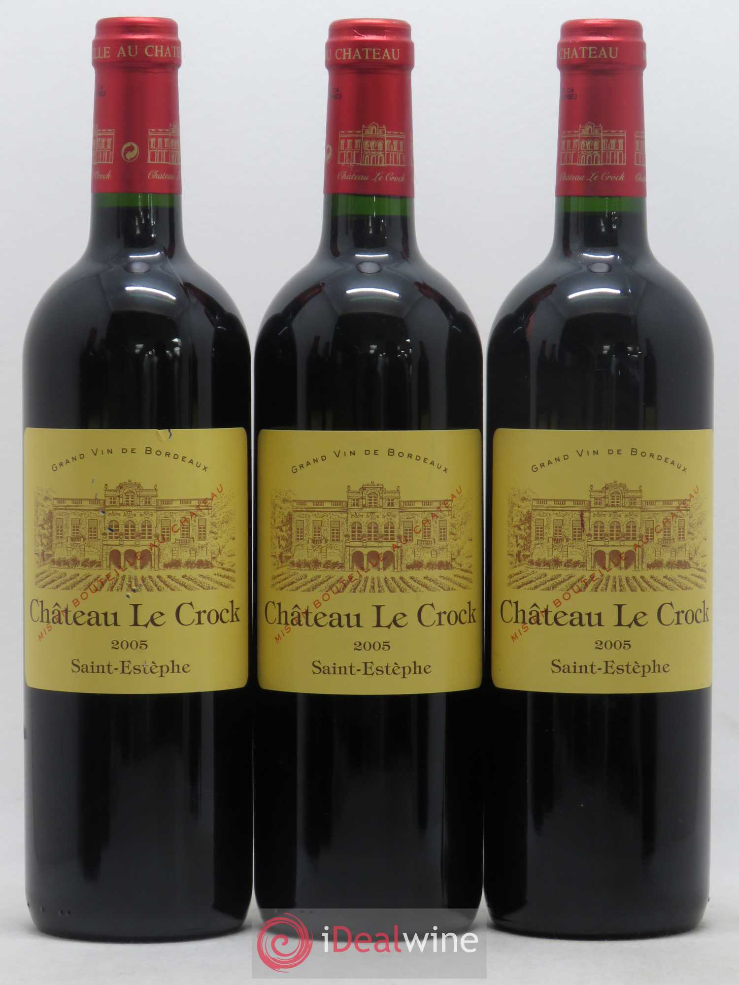 Château le Crock Cru Bourgeois 2005 - Lot de 6 bouteilles - 2