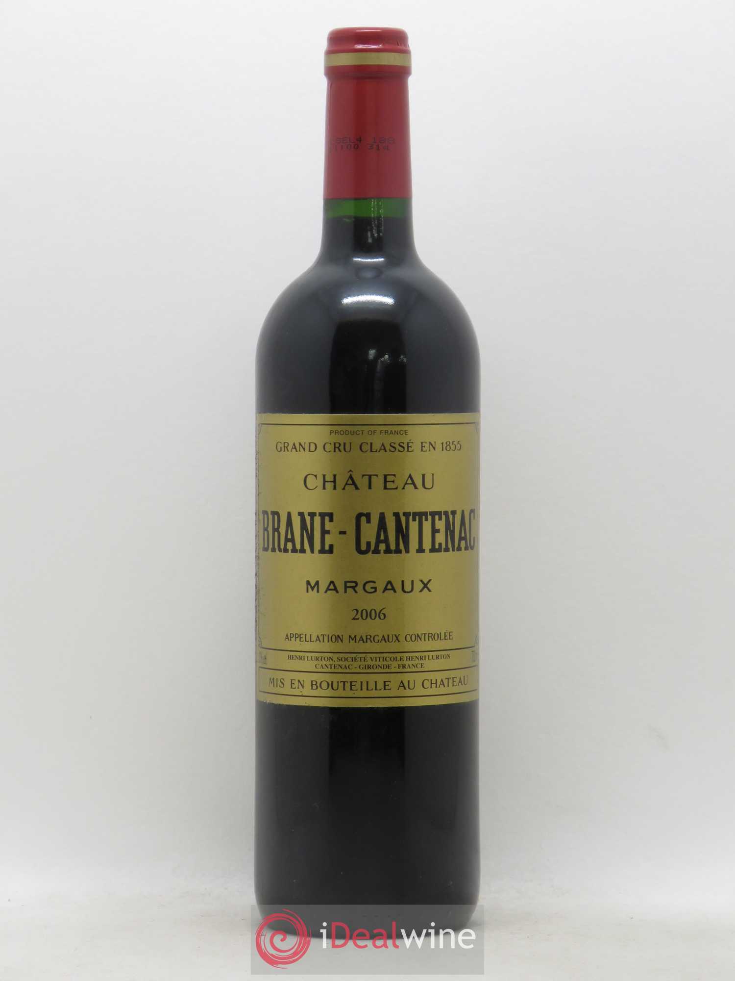 Château Brane Cantenac 2ème Grand Cru Classé 2006 - Lot de 1 bouteille - 0