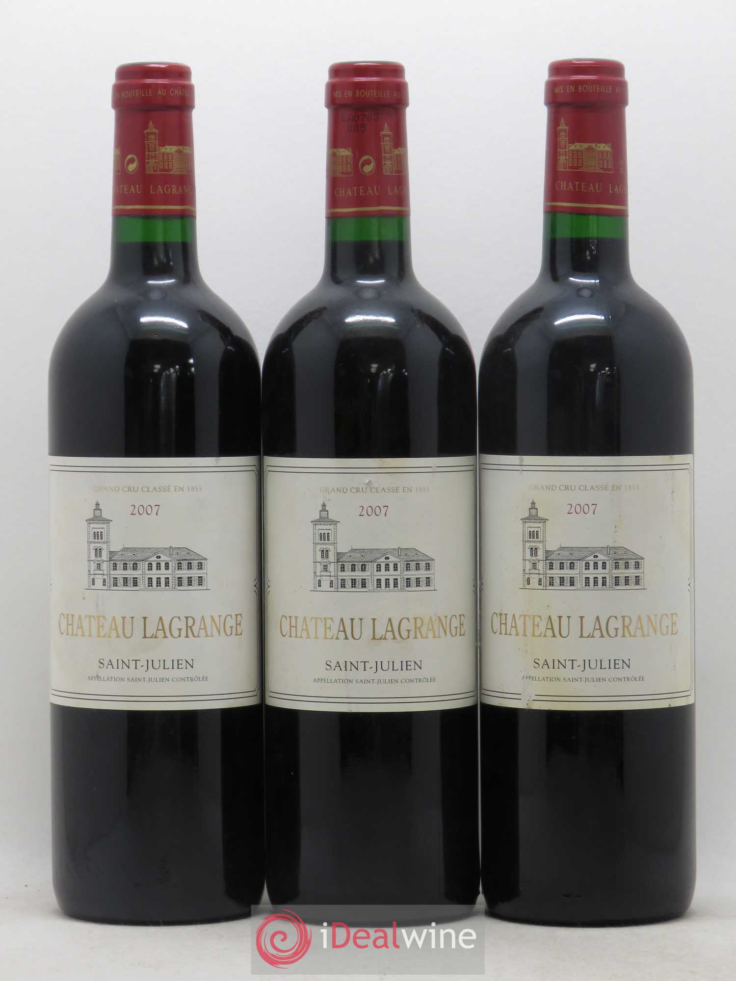 Château Lagrange 3ème Grand Cru Classé 2007 - Lot de 6 bouteilles - 1