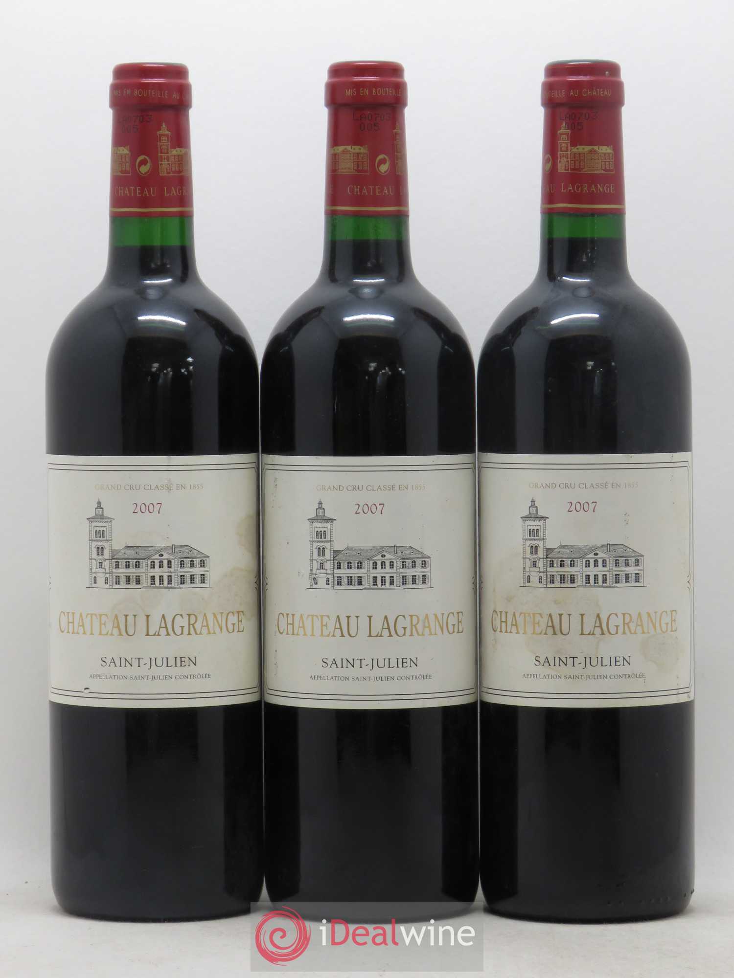 Château Lagrange 3ème Grand Cru Classé 2007 - Lot de 6 bouteilles - 2
