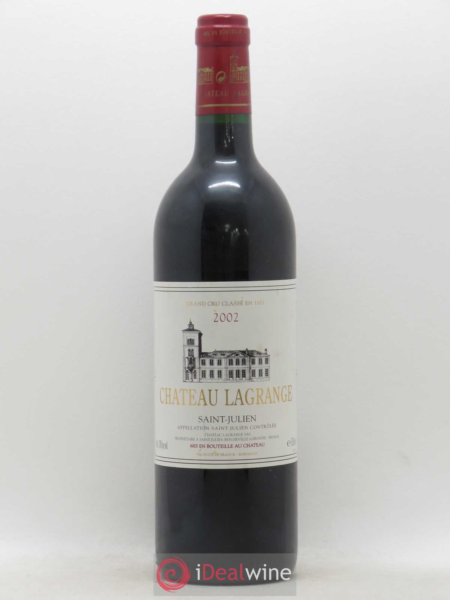 Château Lagrange 3ème Grand Cru Classé 2002 - Lot de 1 bouteille - 0