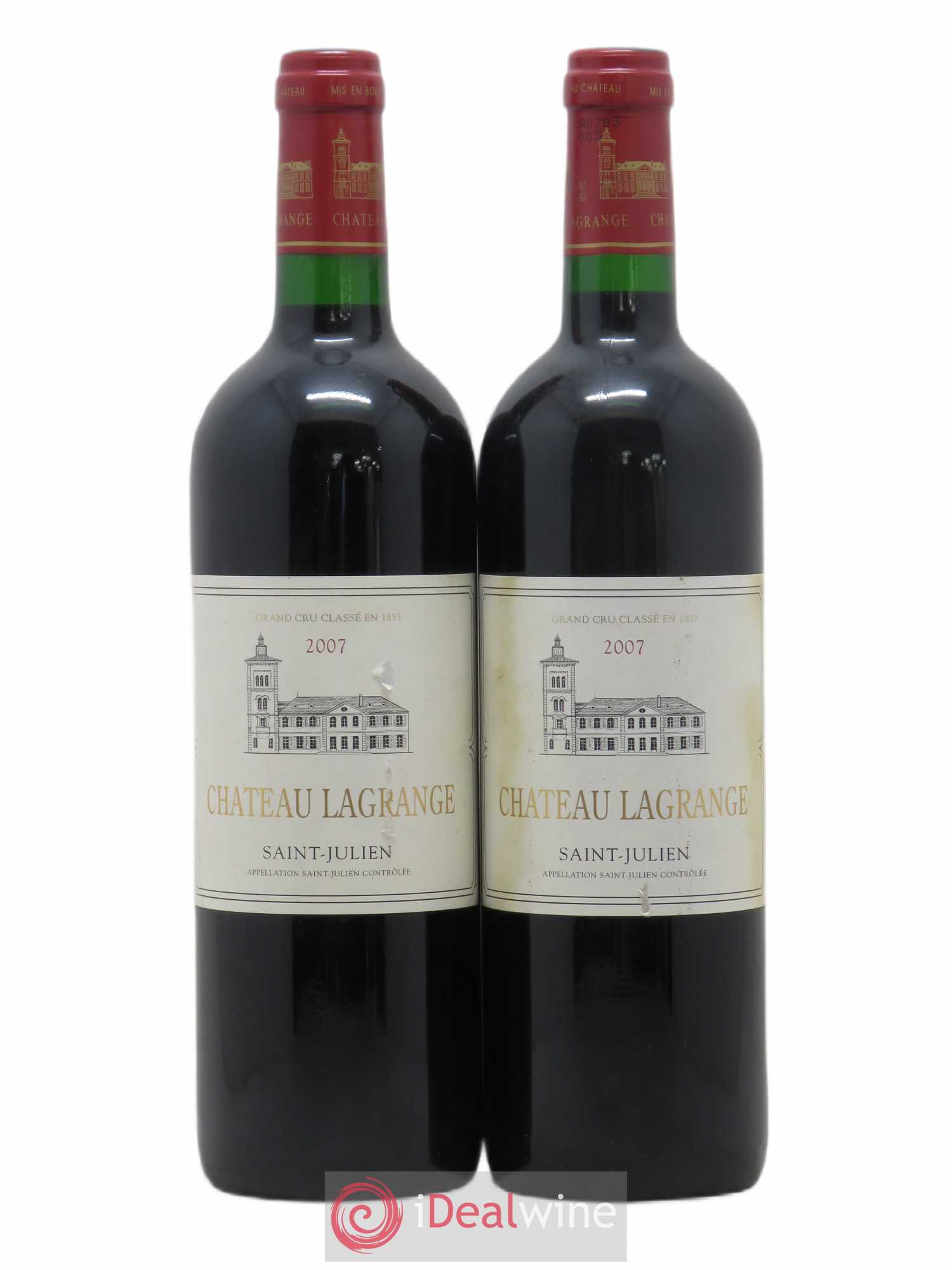 Château Lagrange 3ème Grand Cru Classé 2007 - Lot de 2 bouteilles - 0