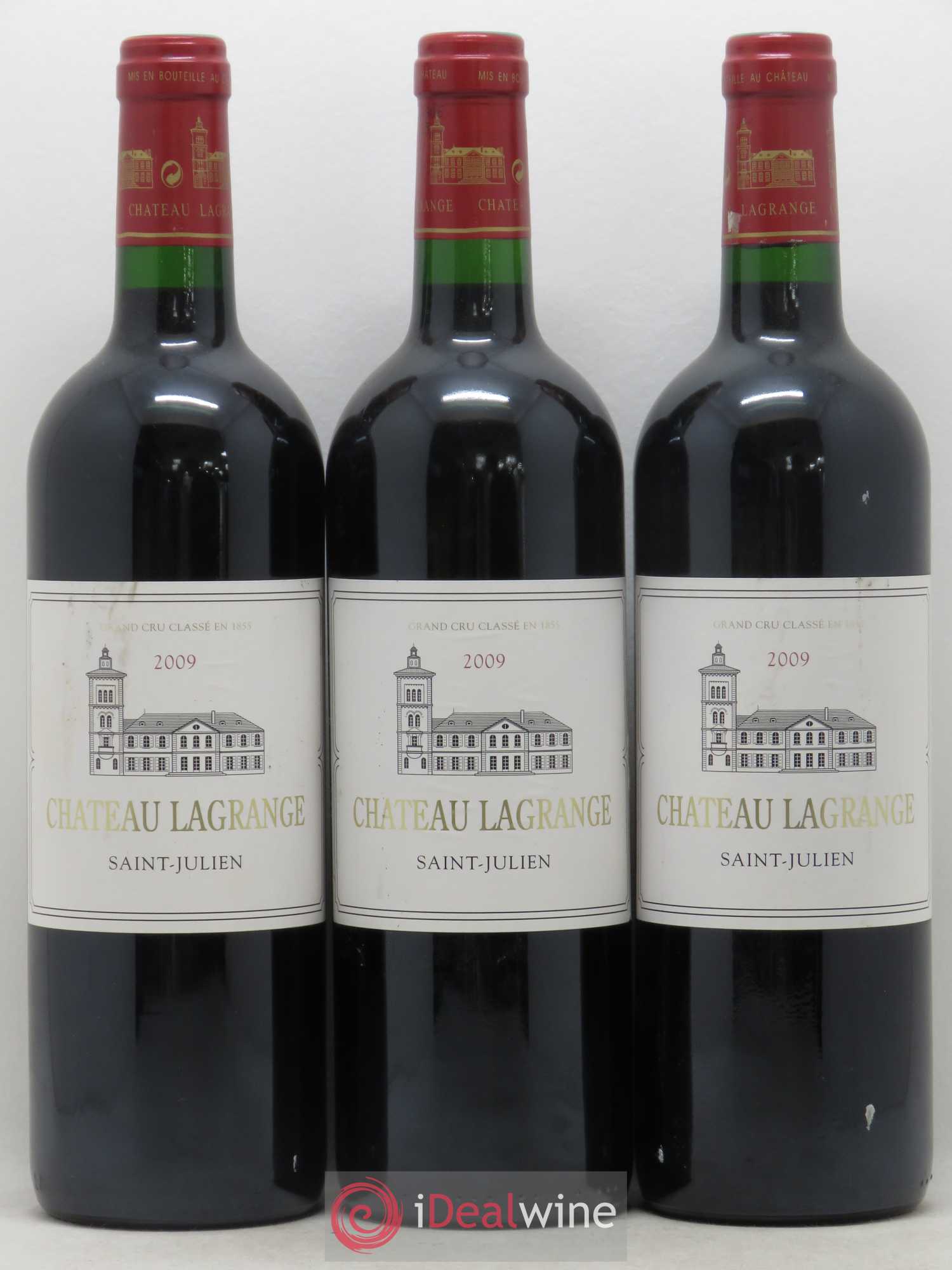 Château Lagrange 3ème Grand Cru Classé 2009 - Lot de 3 bouteilles - 0