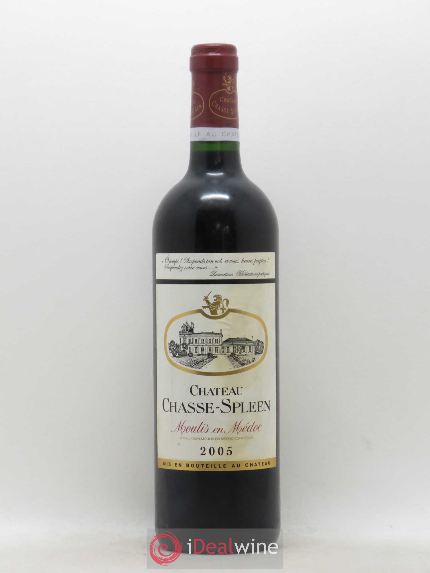 Château Chasse Spleen 2005 - Lot de 1 bouteille - 0