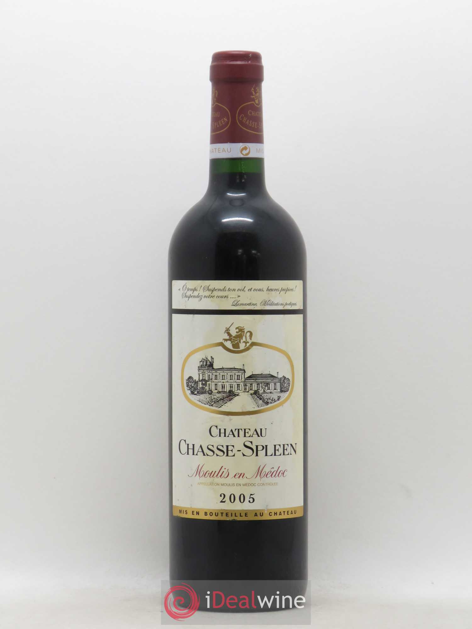 Château Chasse Spleen 2005 - Lot de 1 bouteille - 0
