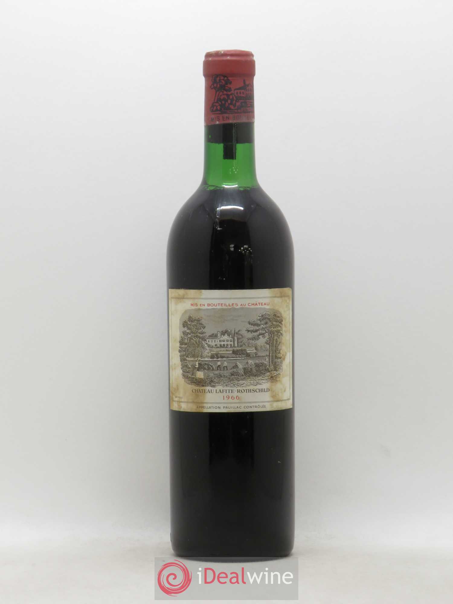 Château Lafite Rothschild 1er Grand Cru Classé 1966 - Lot de 1 bouteille - 0
