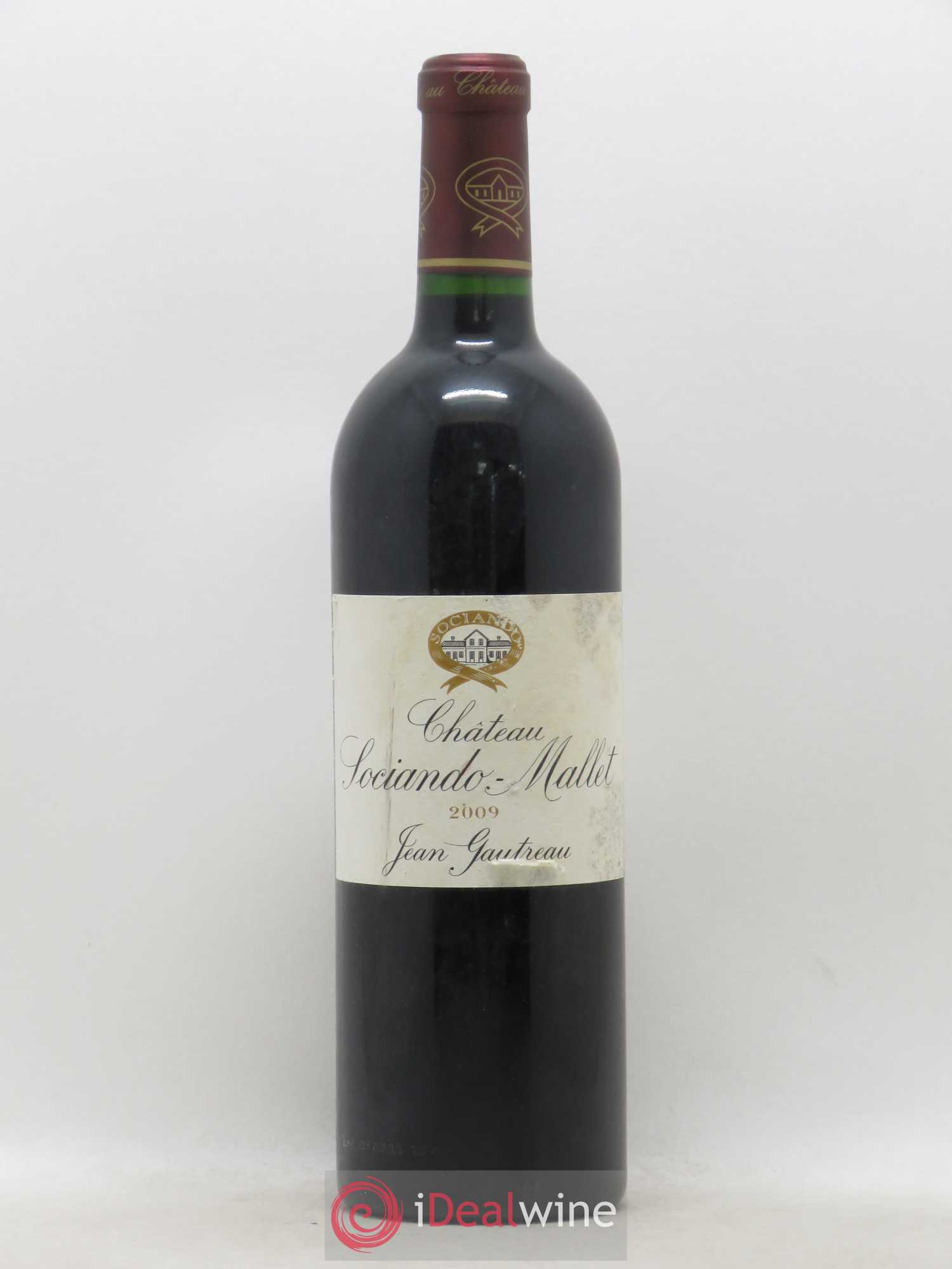 Château Sociando Mallet 2009 - Lot de 1 bouteille - 0