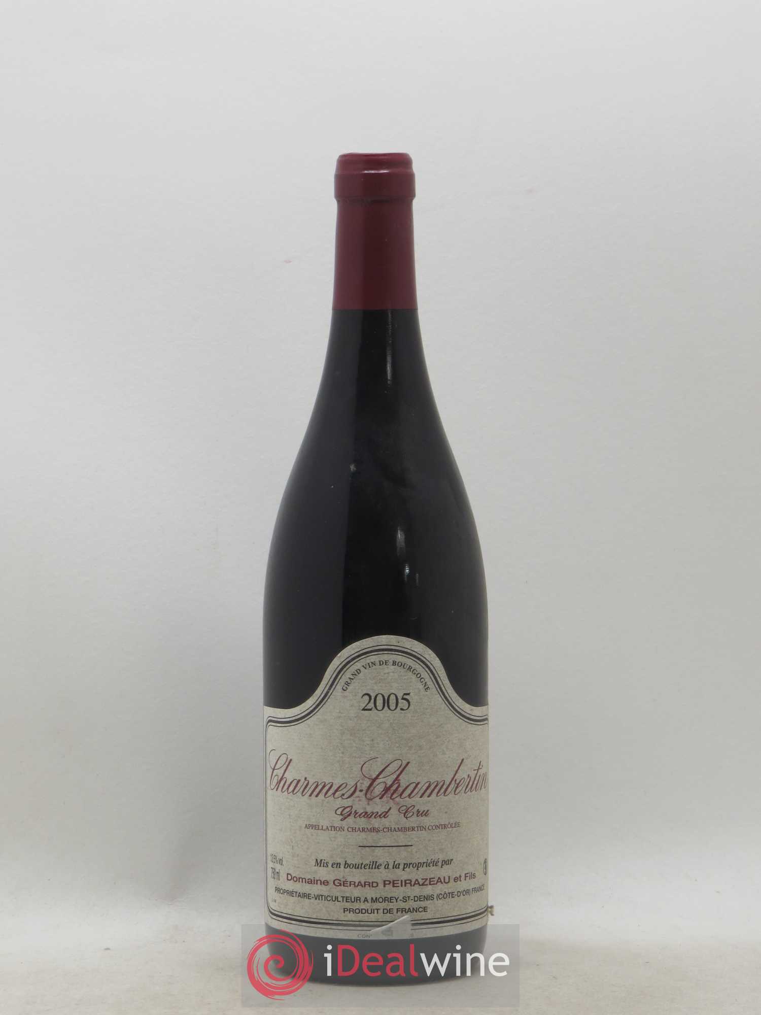 Charmes-Chambertin Grand Cru Peirazeau (Domaine) 2005 - Lot de 1 bouteille - 0