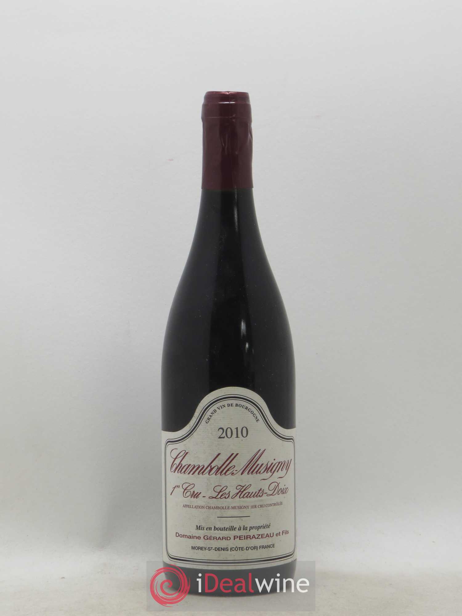 Chambolle-Musigny 1er Cru Les Hauts Doix Domaine Peirazeau 2010 - Posten von 1 Flasche - 0