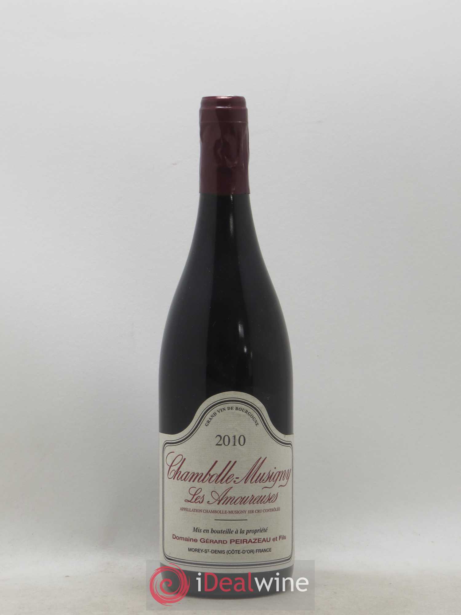 Chambolle-Musigny 1er Cru Les Amoureuses Peirazeau (Domaine) 2010 - Lot de 1 bouteille - 0
