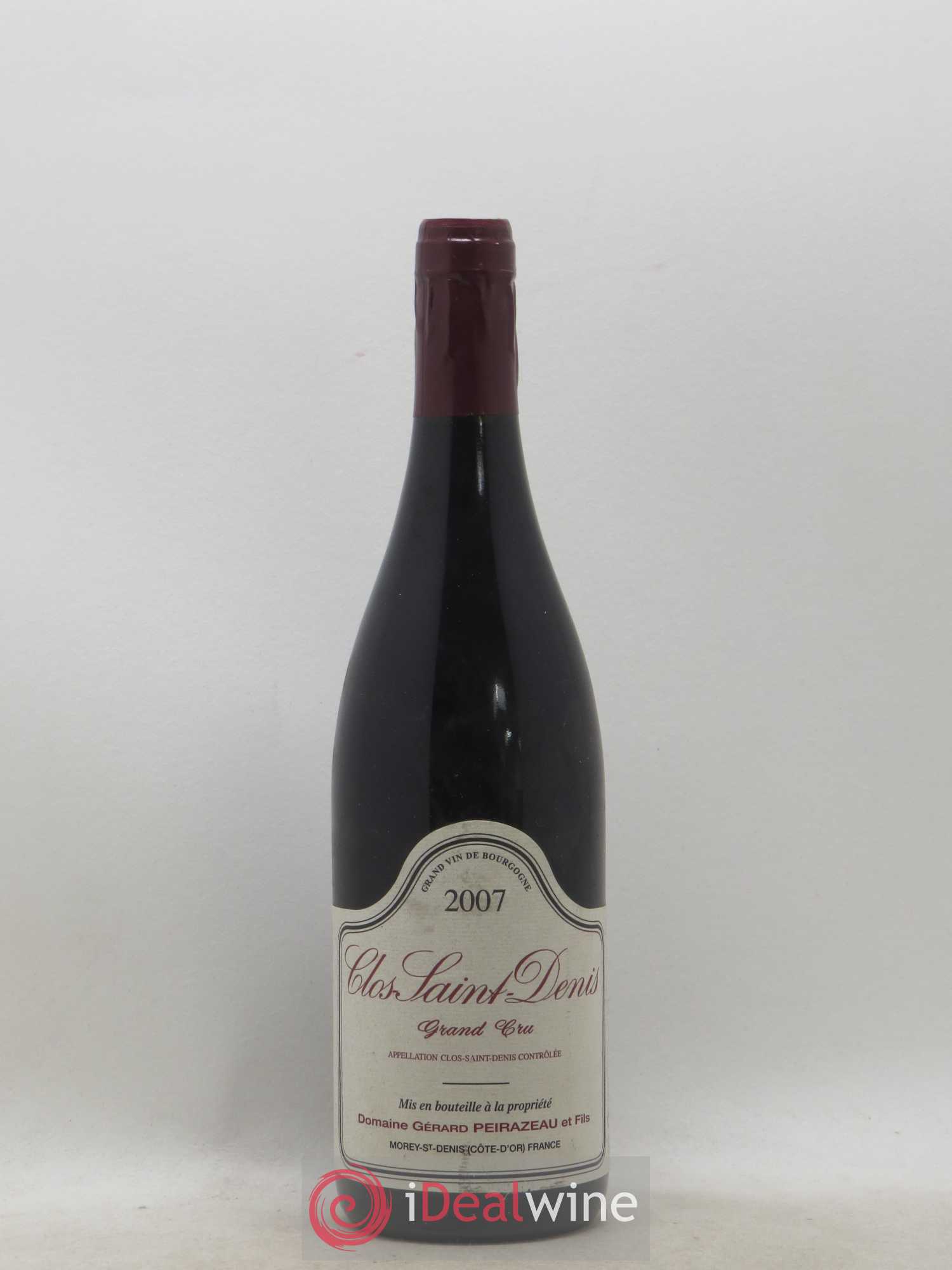 Clos Saint-Denis Grand Cru Peirazeau 2007 - Posten von 1 Flasche - 0