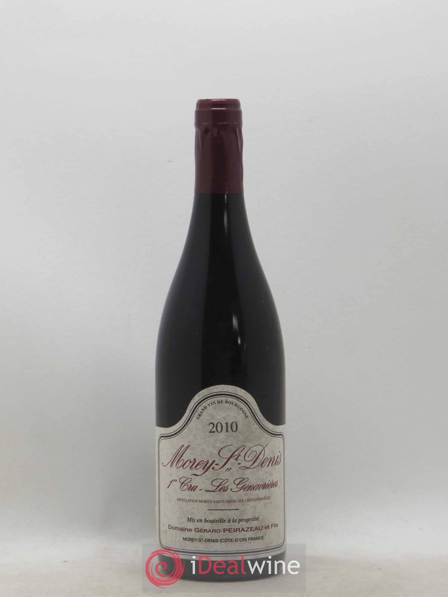 Morey-Saint-Denis 1er Cru Les Genavrieres Peirazeau 2010 - Posten von 1 Flasche - 0