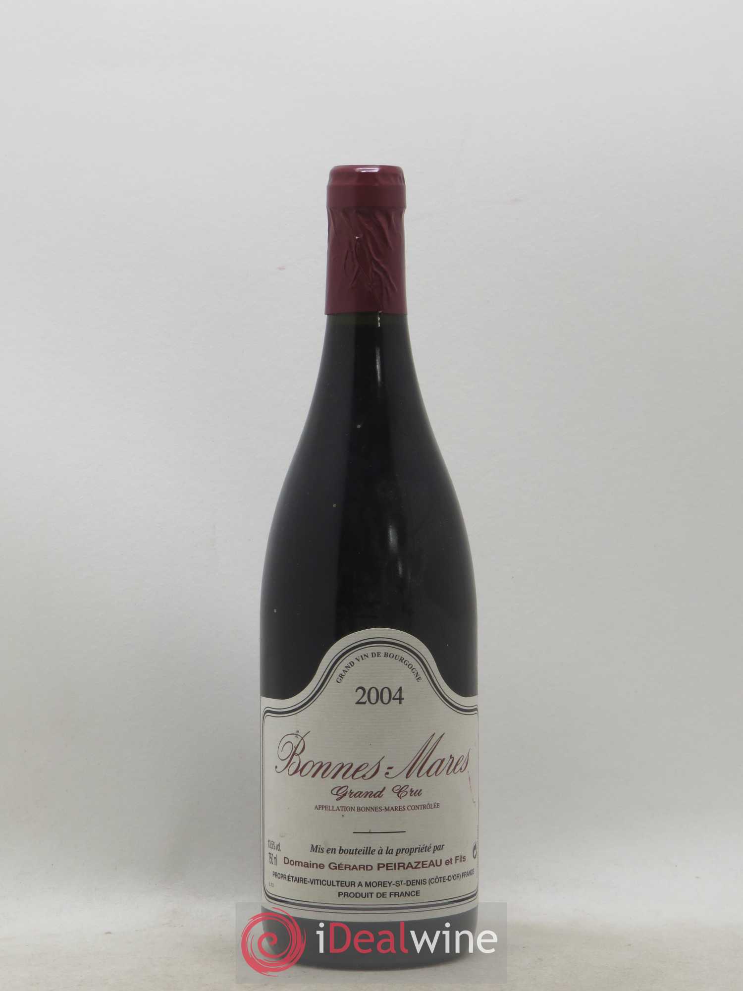 Bonnes-Mares Grand Cru Peirazeau (Domaine) 2004 - Lot de 1 bouteille - 0
