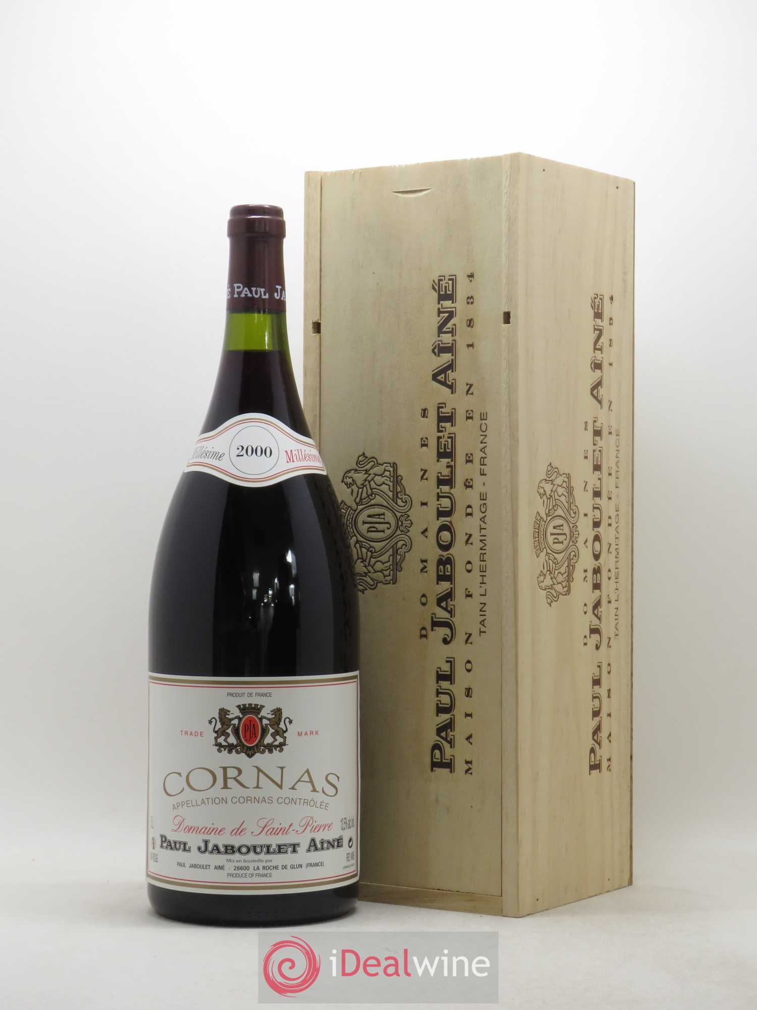 Cornas Domaine de Saint-Pierre Paul Jaboulet Ainé 2000 - Lot de 1 magnum - 0