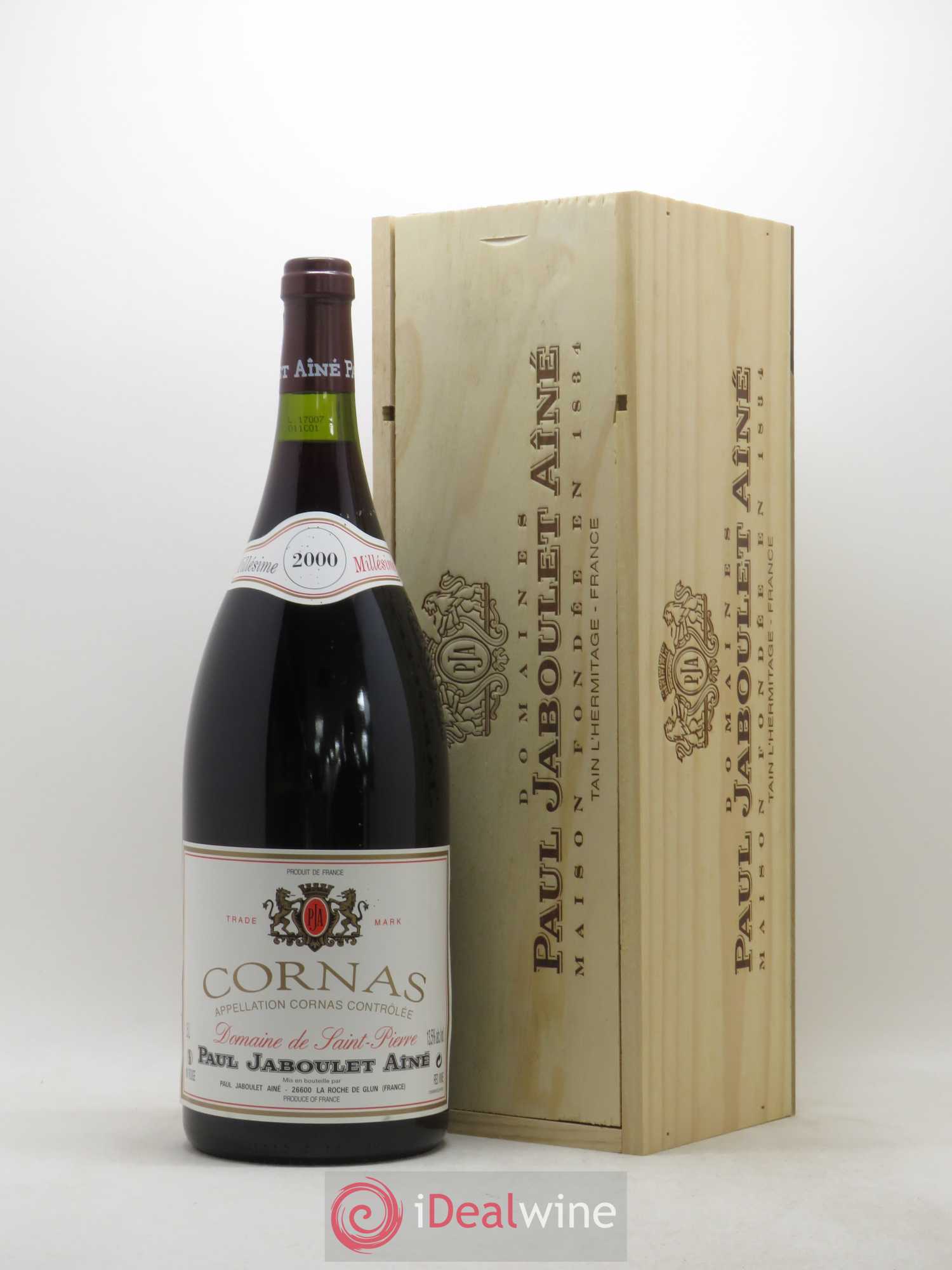 Cornas Domaine de Saint-Pierre Paul Jaboulet Ainé 2000 - Lot de 1 magnum - 0