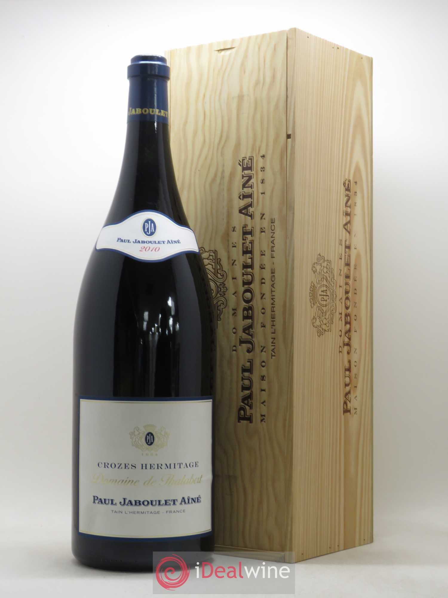 Crozes-Hermitage Domaine de Thalabert Paul Jaboulet Ainé 2010 - Lot de 1 double magnum - 0