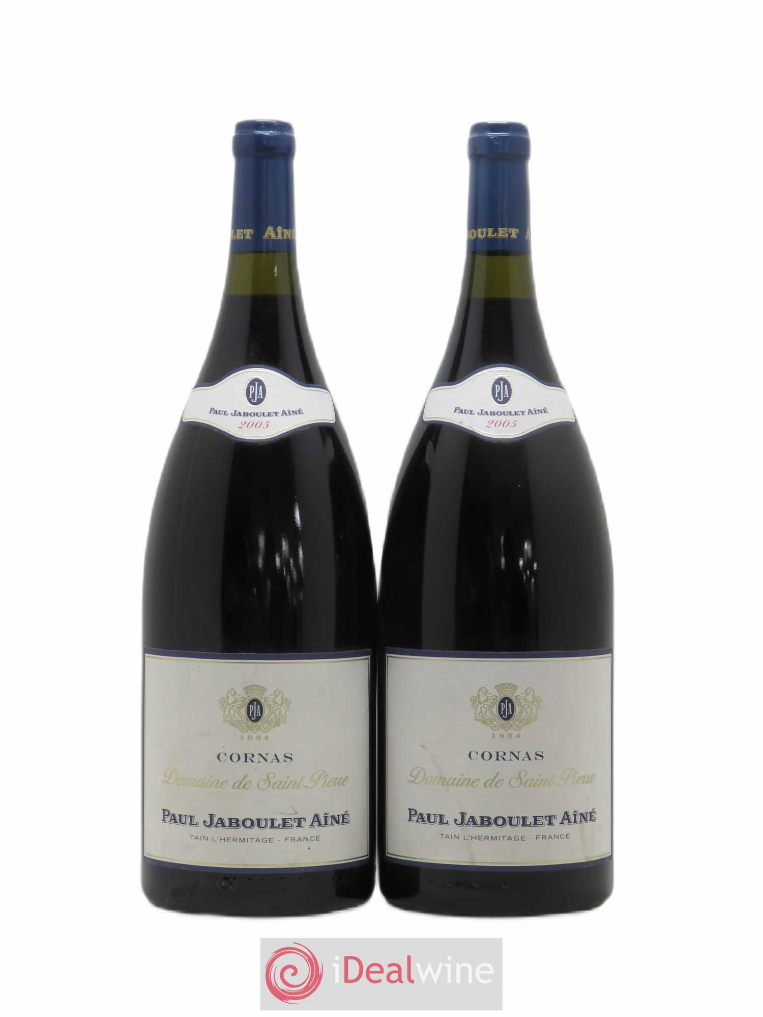 Cornas Domaine de Saint-Pierre Paul Jaboulet Ainé 2005 - Lot de 2 magnums - 0
