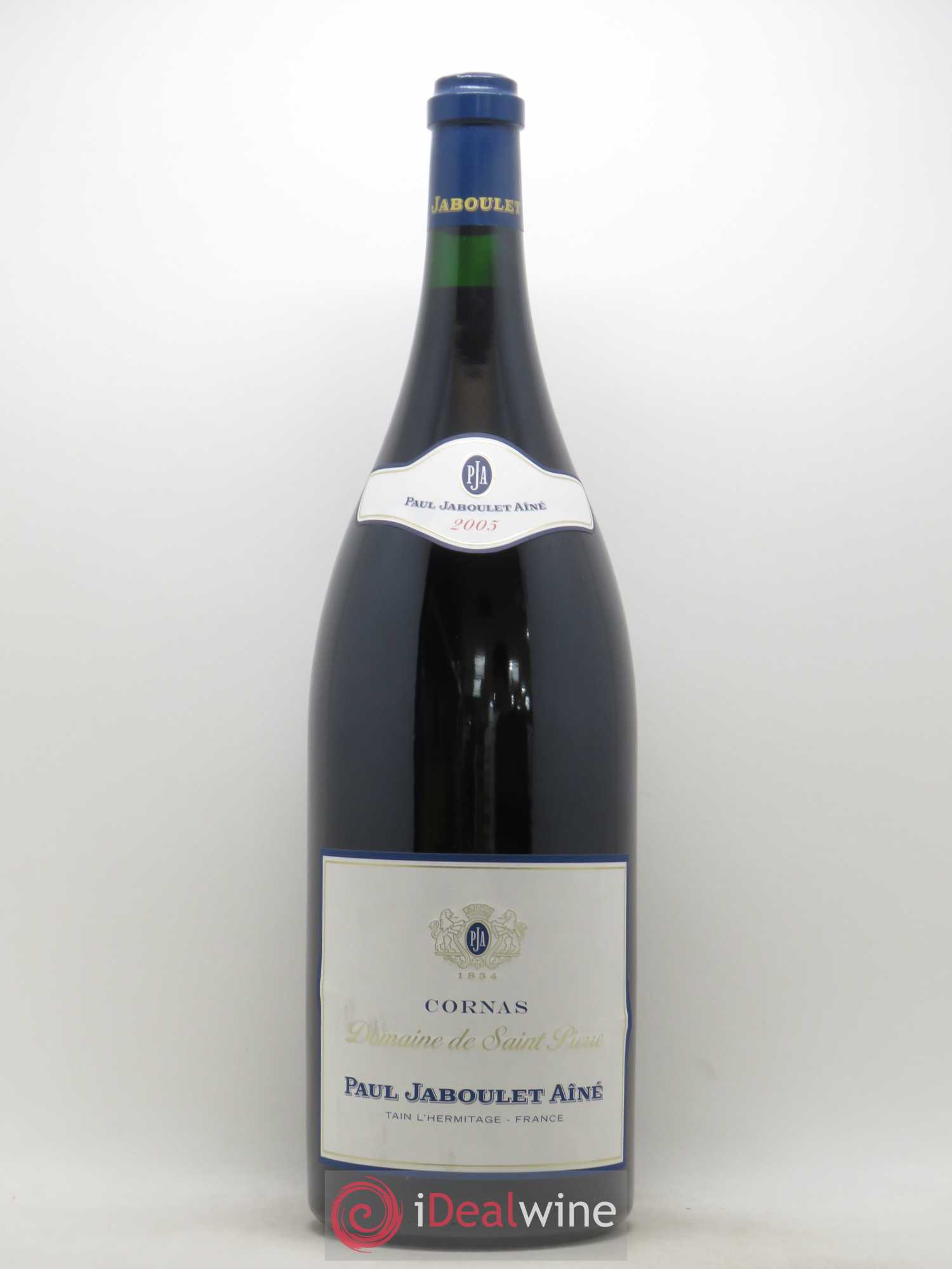 Cornas Domaine de Saint-Pierre Paul Jaboulet Ainé 2005 - Lot de 1 double magnum - 0