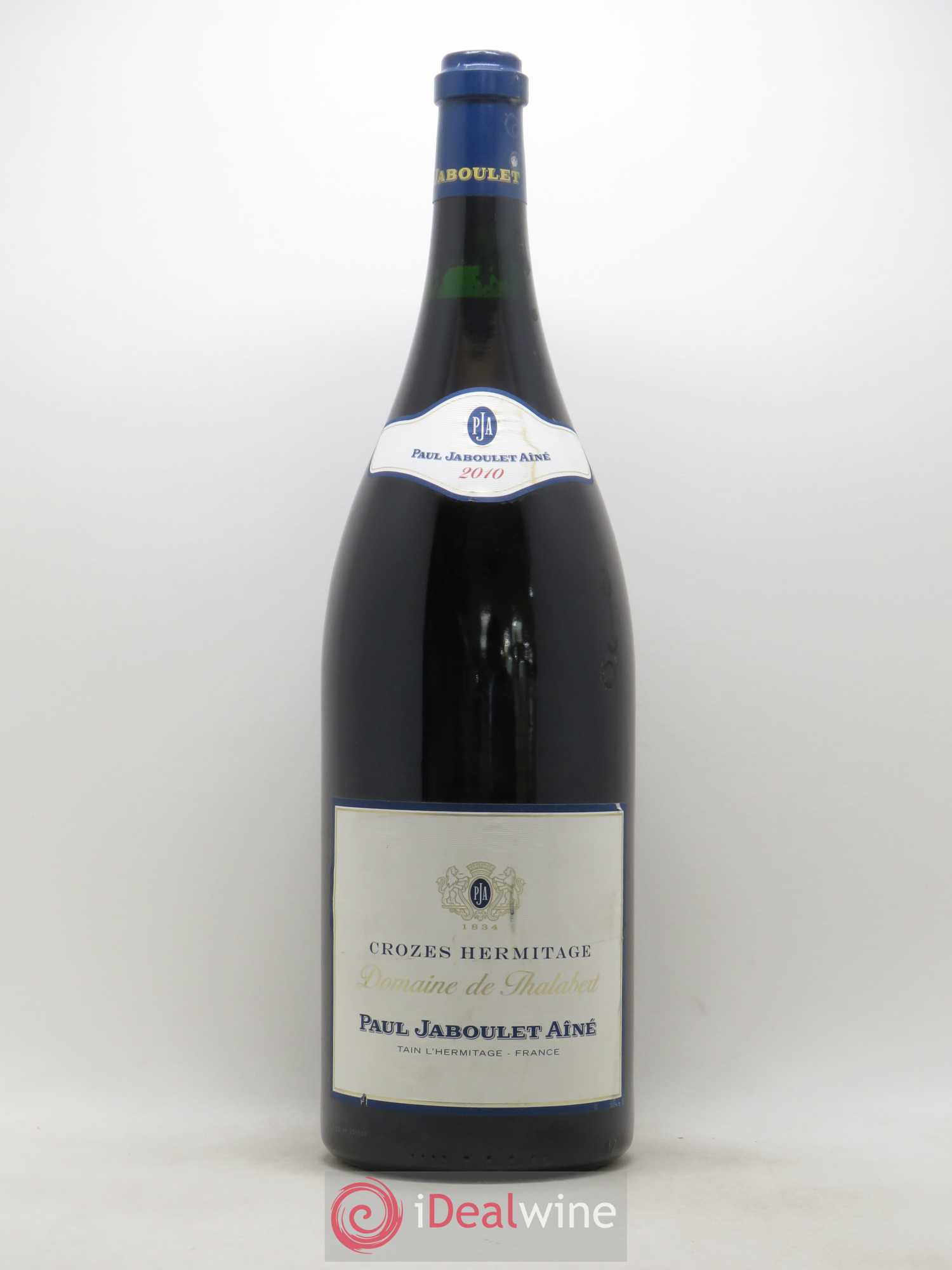 Crozes-Hermitage Domaine de Thalabert Paul Jaboulet Ainé 2010 - Lot de 1 double magnum - 0