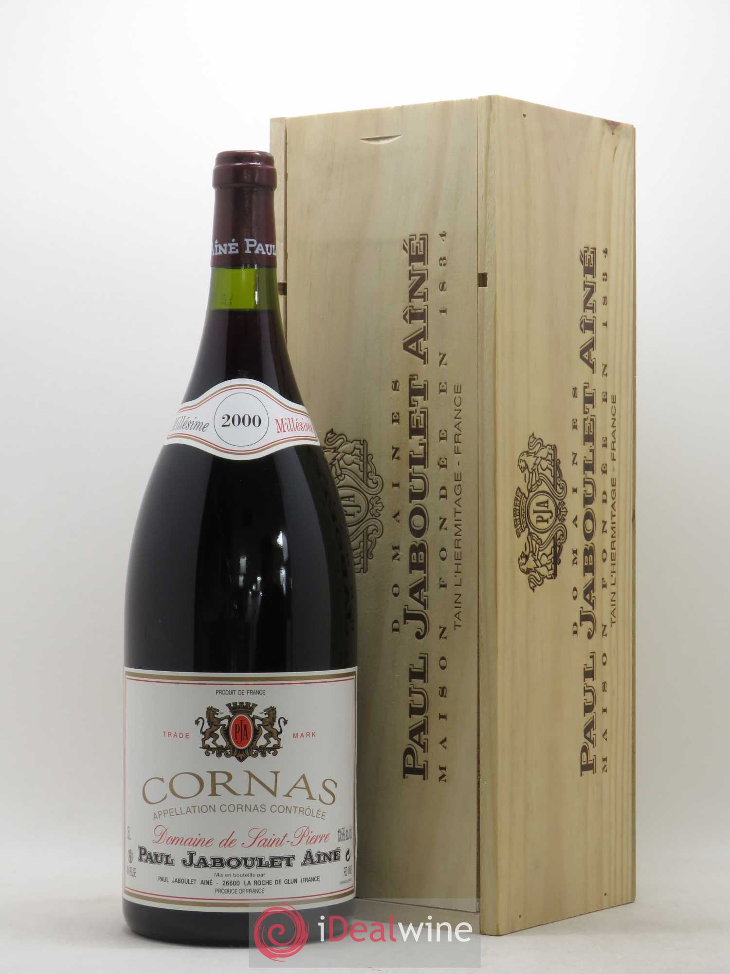 Cornas Domaine de Saint-Pierre Paul Jaboulet Ainé 2000 - Lot de 1 magnum - 0