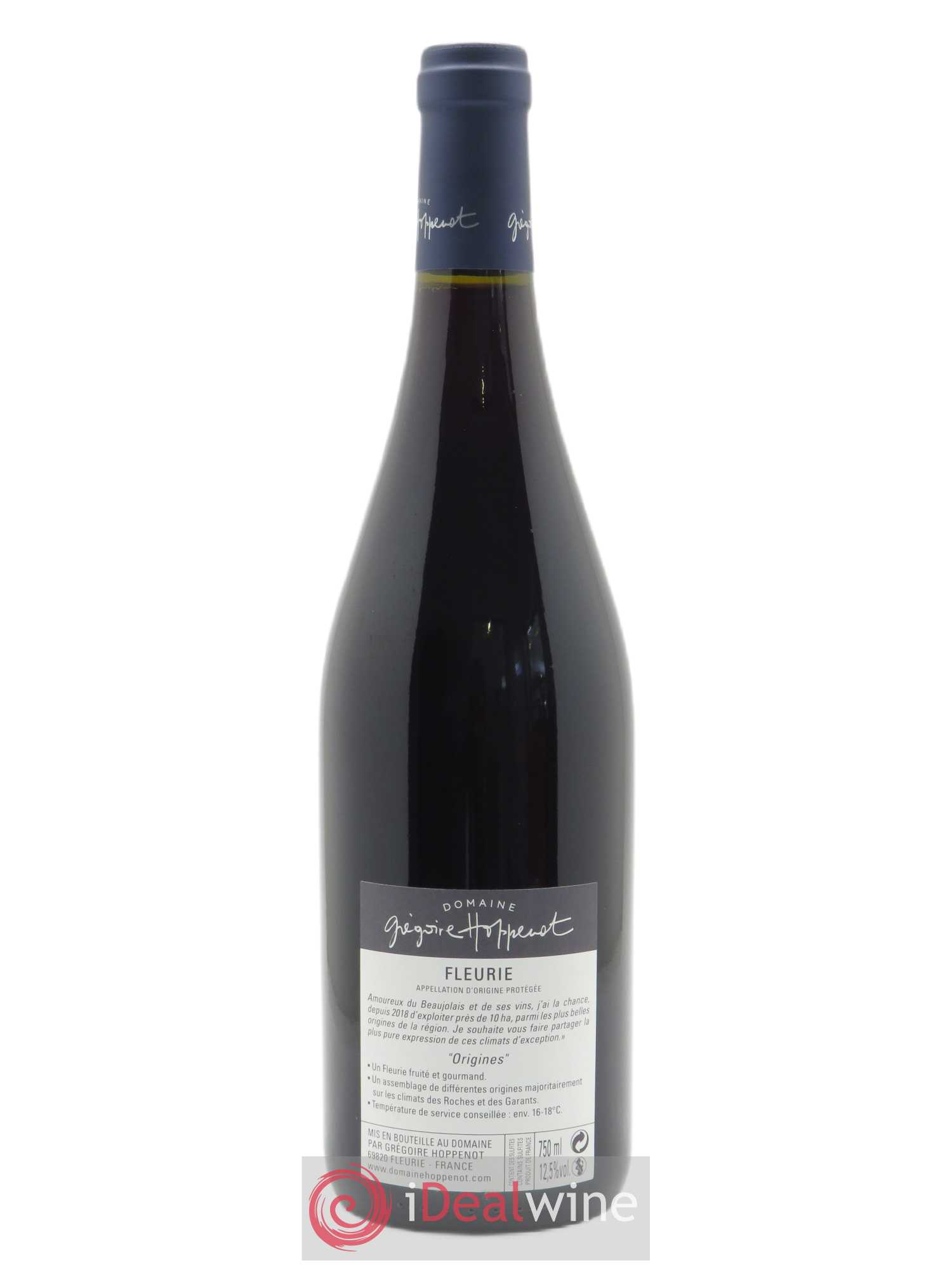 Fleurie Origines Grégoire Hoppenot (Domaine) 2019 - Lot of 1 bottle - 1