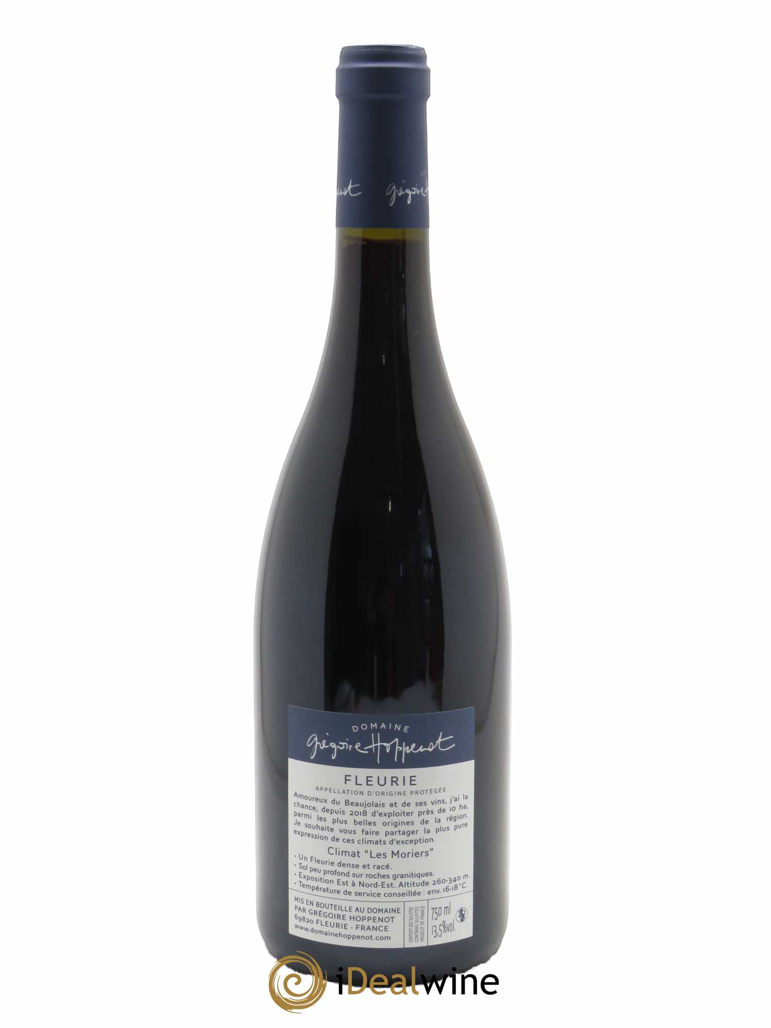 Fleurie Les Moriers Grégoire Hoppenot (Domaine) 2020 - Lot of 1 bottle - 1