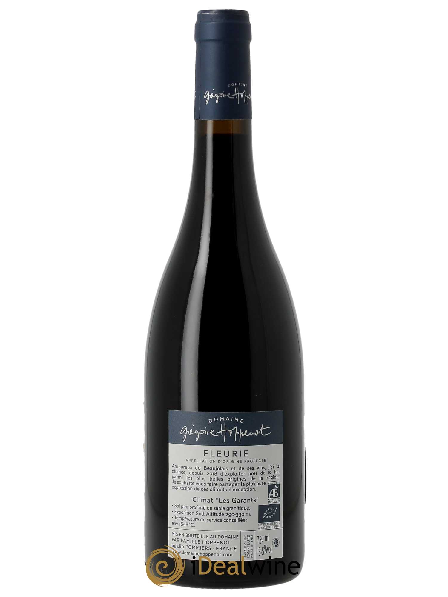Fleurie Les Garants Grégoire Hoppenot (Domaine) 2022 - Lot of 1 bottle - 1