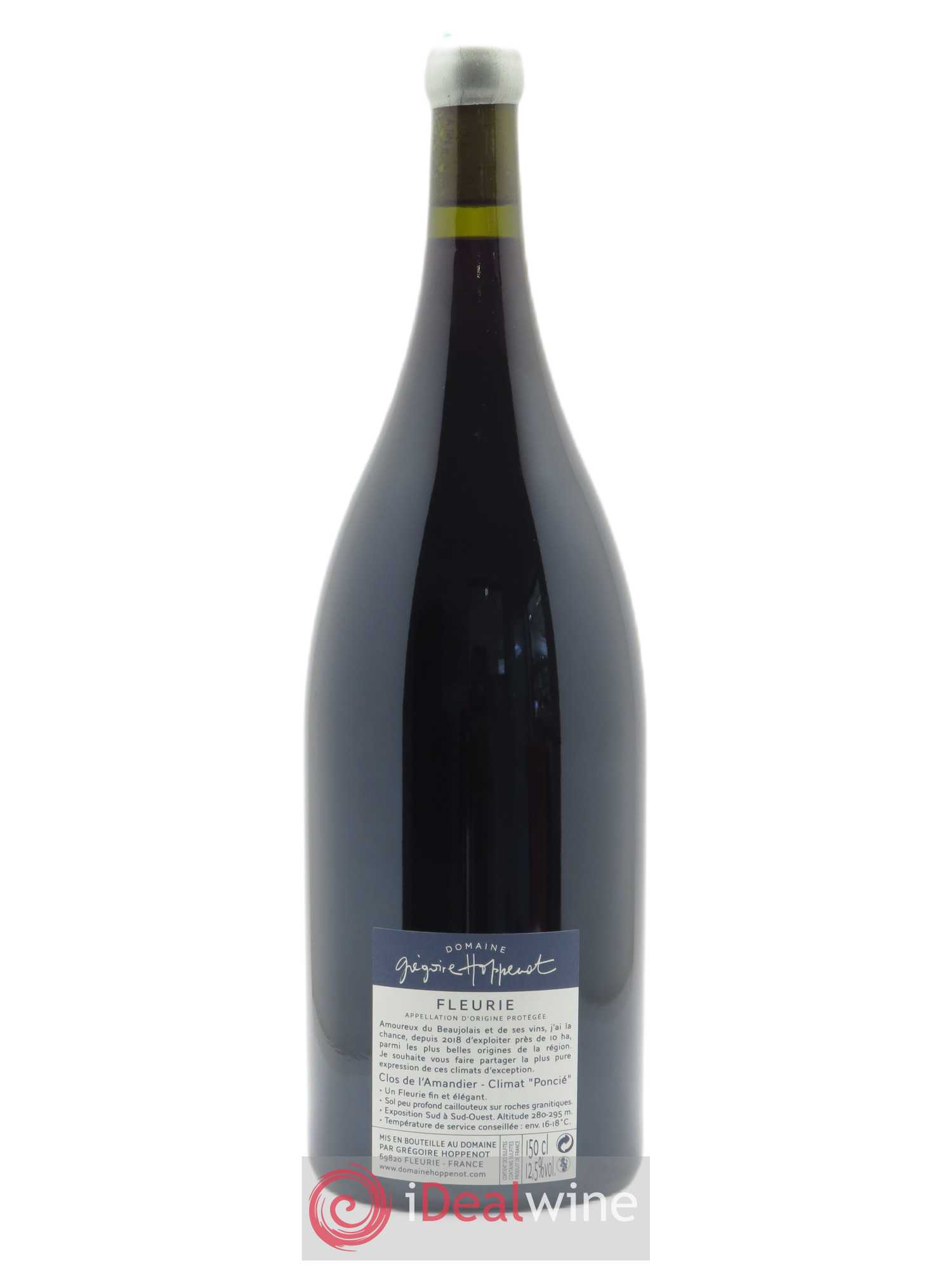 Fleurie Clos de l'Amandier Grégoire Hoppenot (Domaine) 2019 - Lot de 1 magnum - 1