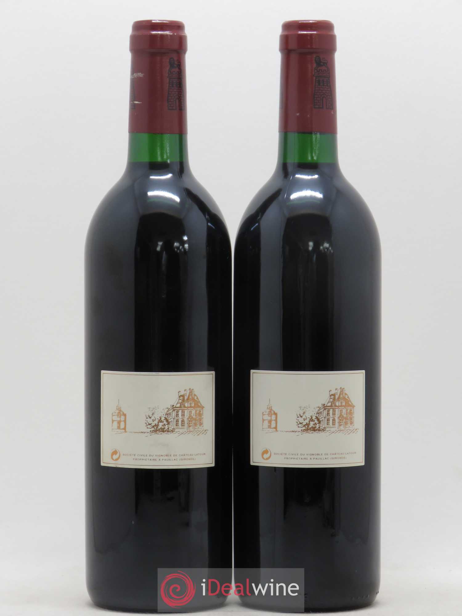 Château Latour 1er Grand Cru Classé 1994 - Lot de 2 bouteilles - 1