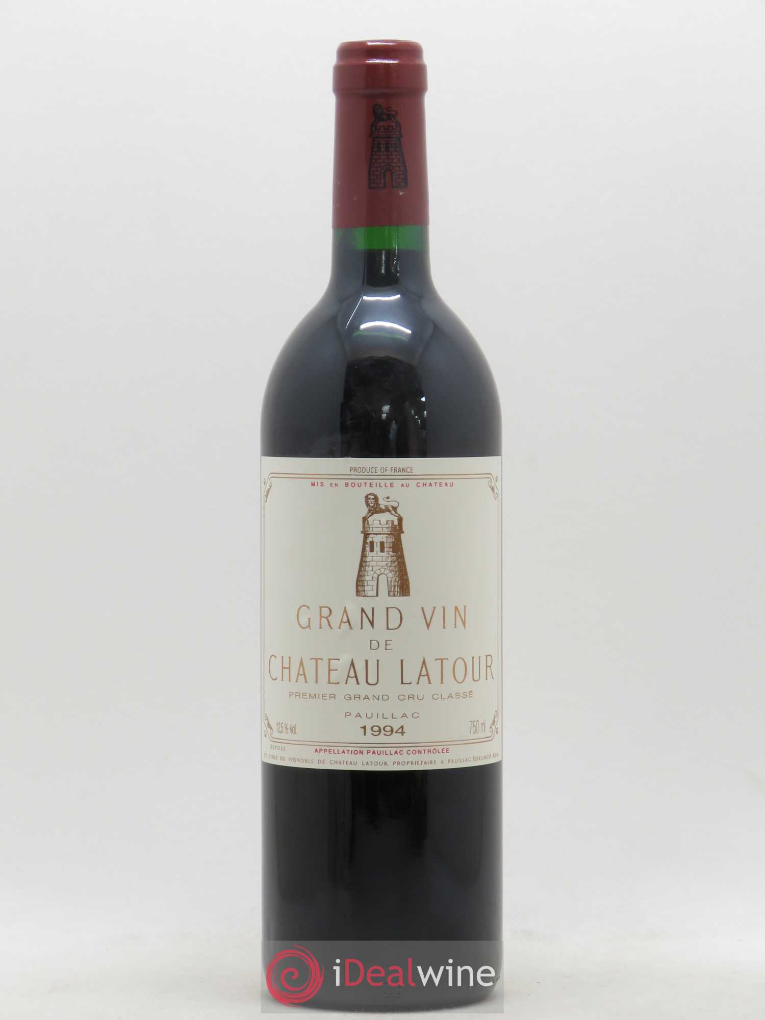 Château Latour 1er Grand Cru Classé 1994 - Lot de 1 bouteille - 0