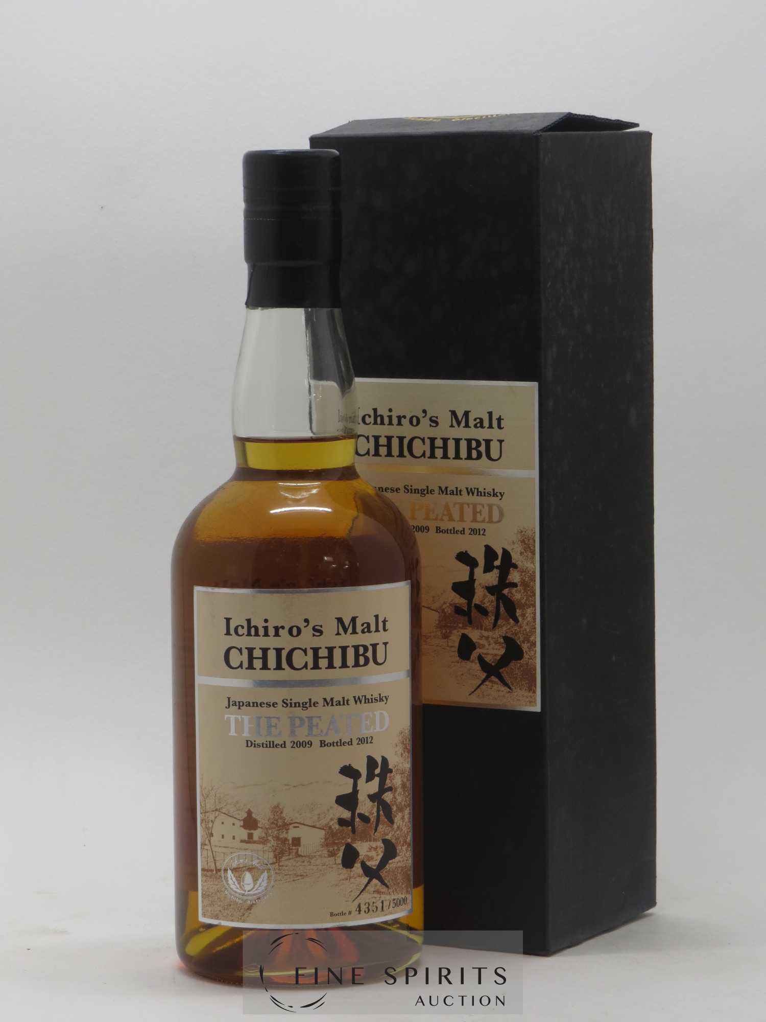 Chichibu 2009 Of. The Peated One of 5000 - bottled 2012 Ichiro's Malt - Lot de 1 bouteille - 0