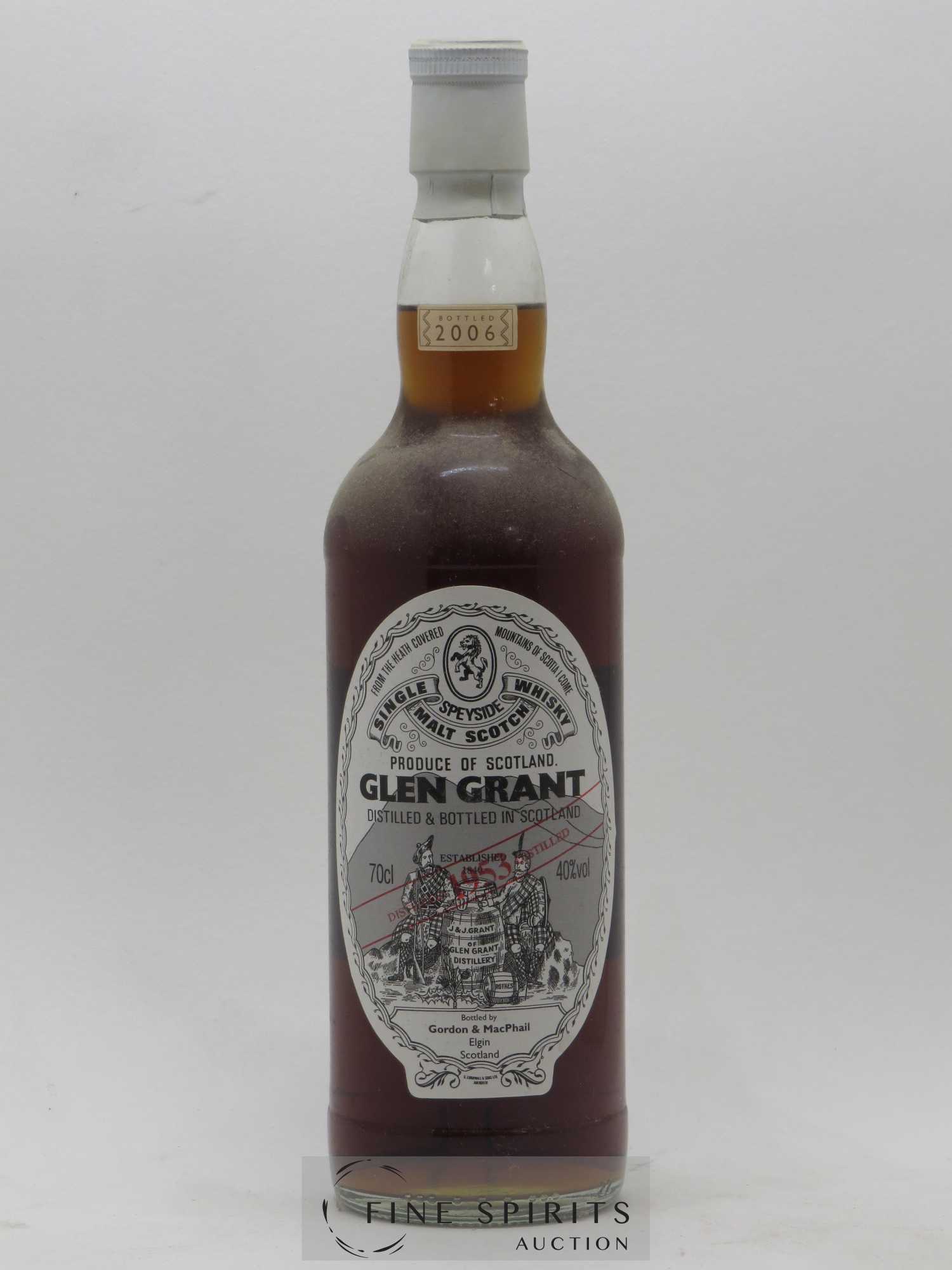 Glen Grant 1953 Gordon & MacPhail bottled 2006 - Lot of 1 bottle - 1