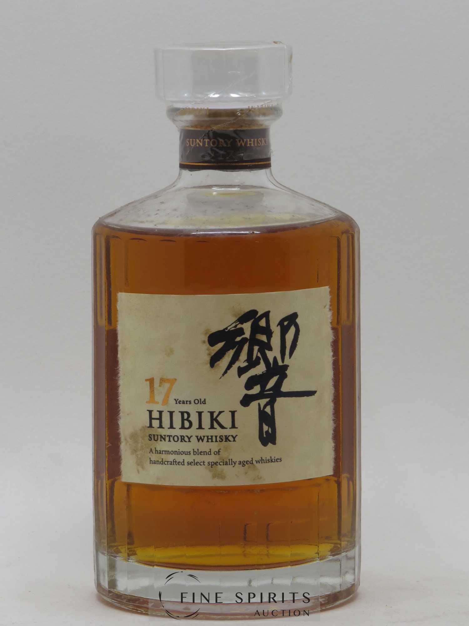 Hibiki 17 years Of. Suntory - Lot de 1 bouteille - 1