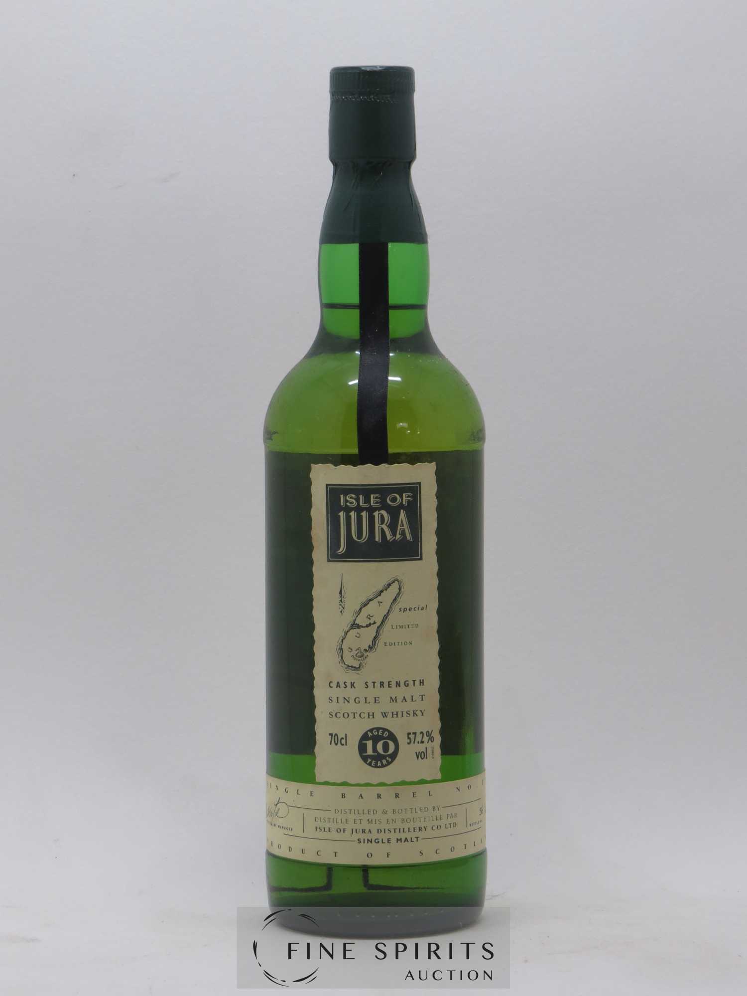 Jura 10 years Of. Cask Strength Cask n°112 - One of 243 Special Limited Edition - Lot de 1 bouteille - 1