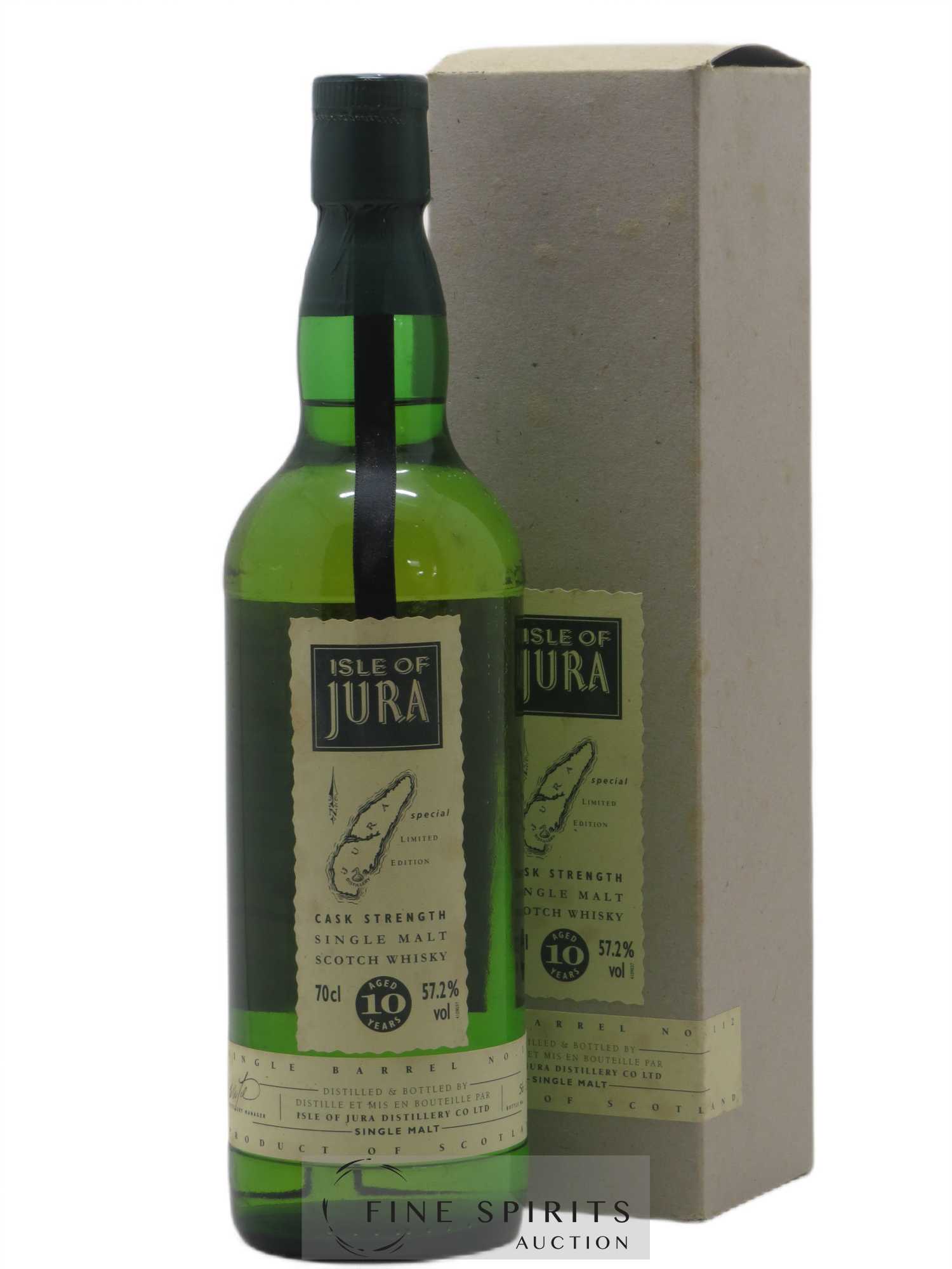 Jura 10 years Of. Cask Strength Cask n°112 - One of 243 Special Limited Edition - Lot de 1 bouteille - 0