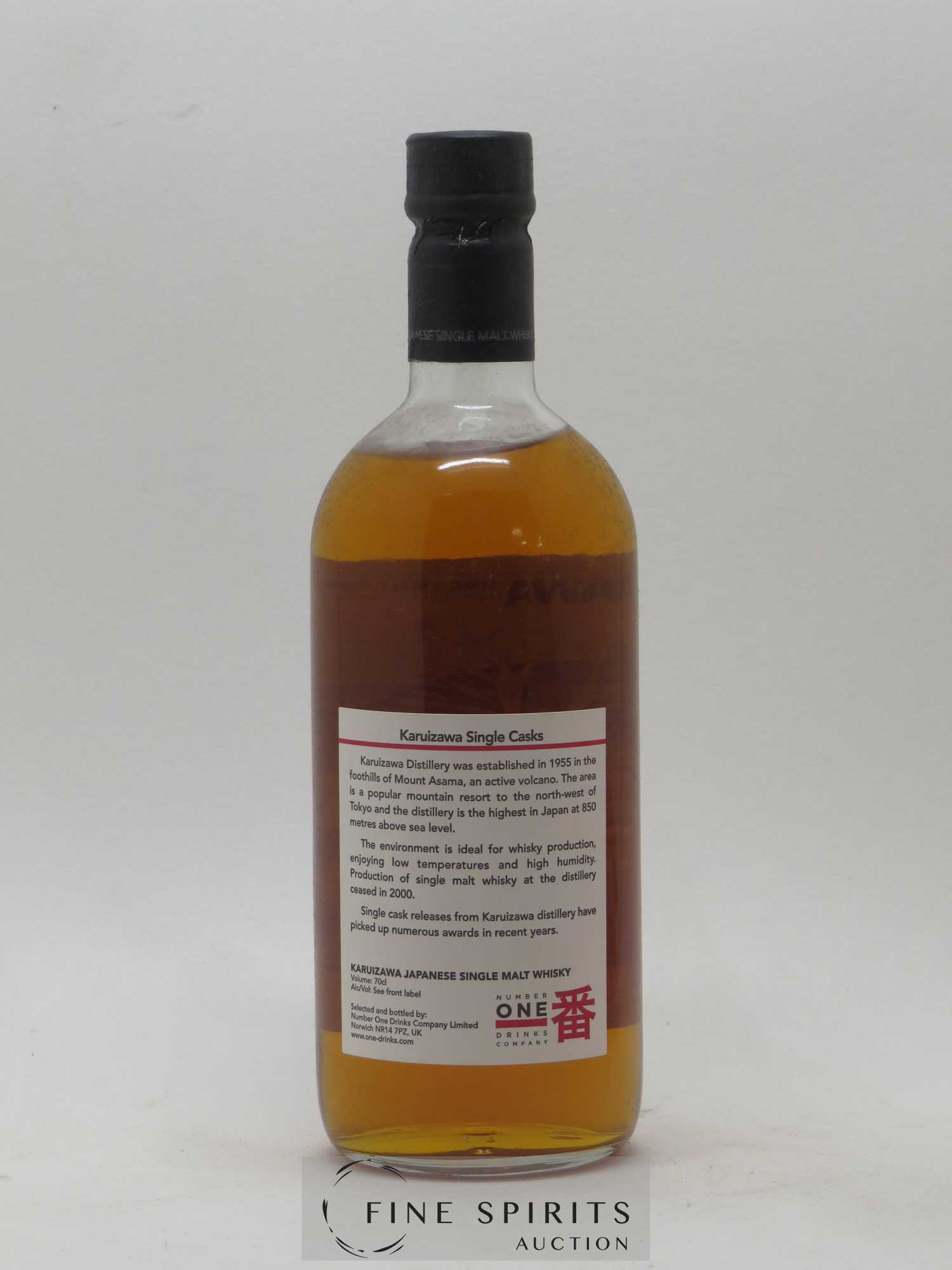 Karuizawa 2000 Of. Sherry Butt - Cask n°166 - bottled 2013 LMDW - Lot de 1 bouteille - 2