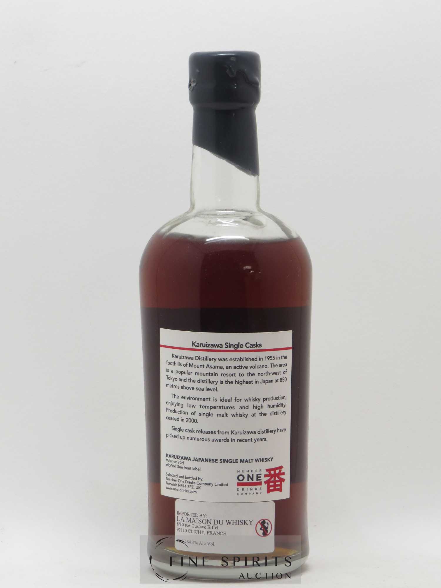 Karuizawa 1970 Number One Drinks Ex-Sherry Cask n°6177 - bottled 2012 - Lot de 1 bouteille - 2