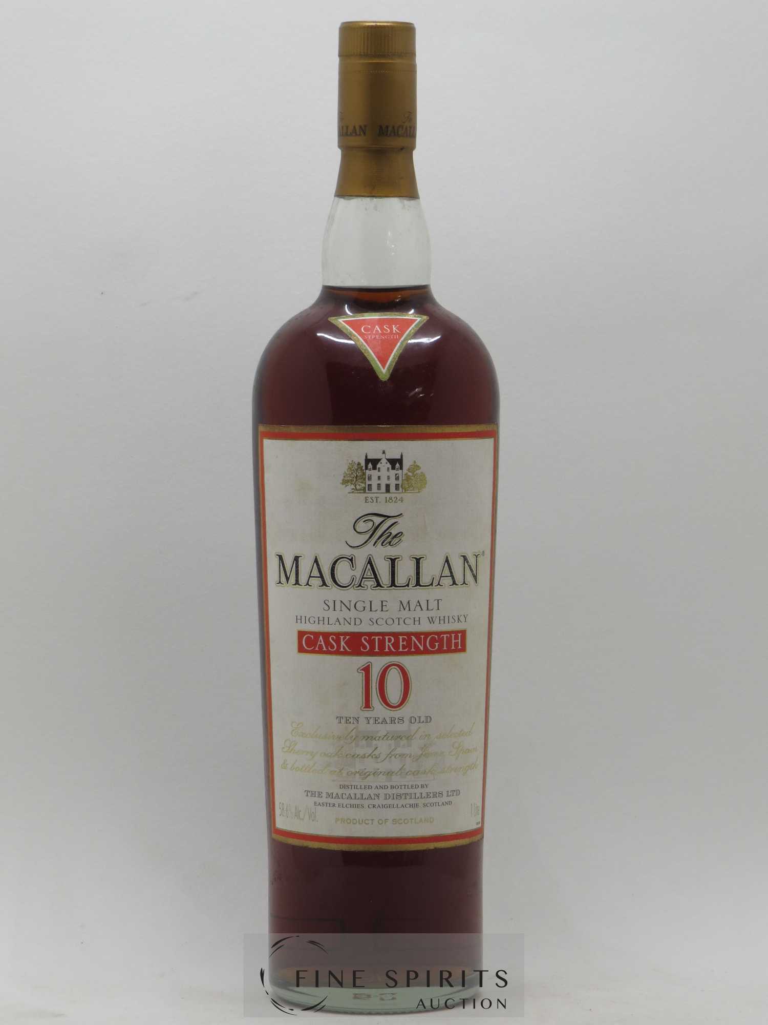 Macallan (The) 10 years Of. Original Cask Strength - Posten von 1 Flasche - 1