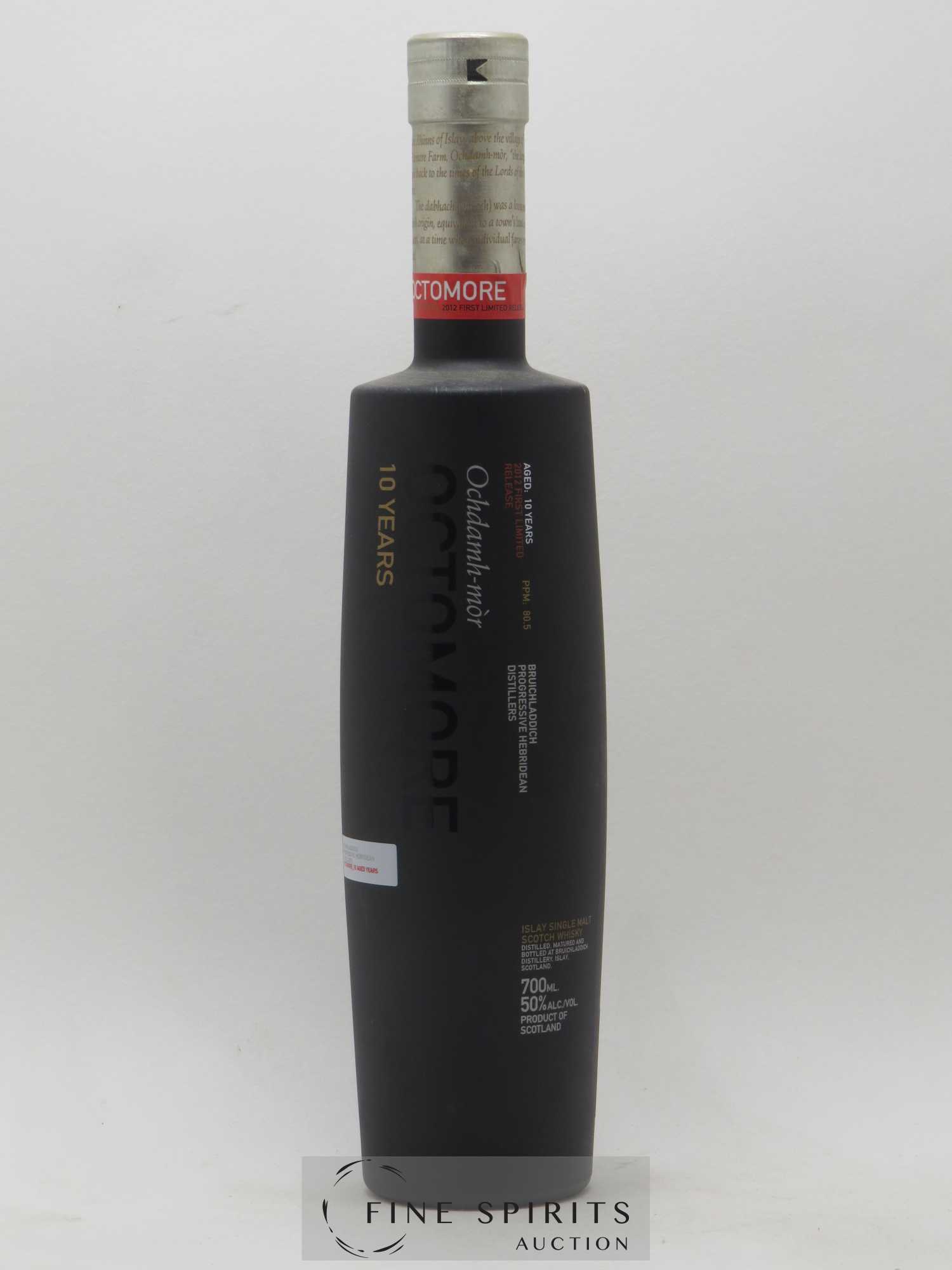 Octomore 10 years Of. 2012 First Limited Release - Posten von 1 Flasche - 1
