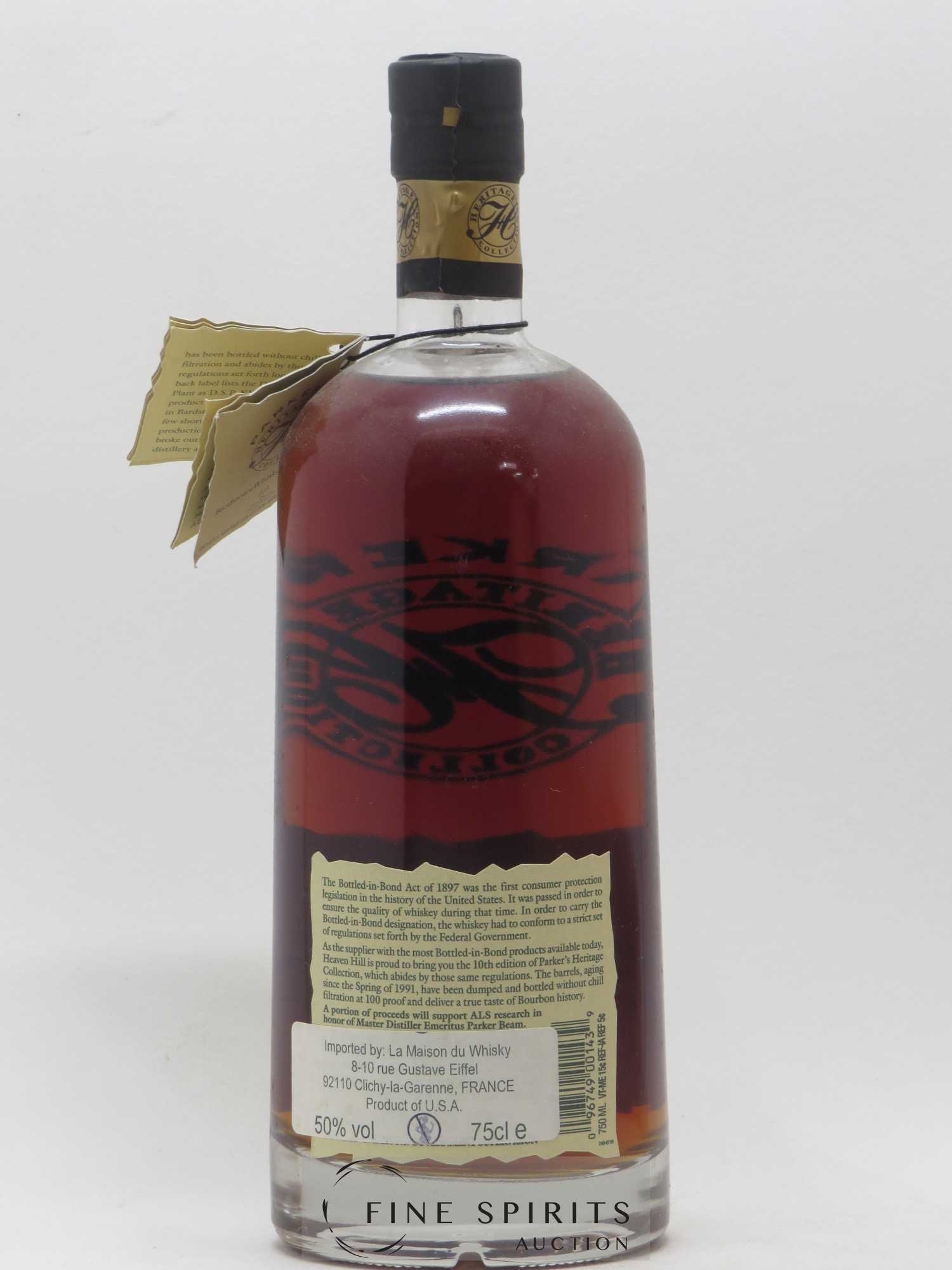 Parker's 24 years Of. Heritage Collection bottled in Bond - Lot de 1 bouteille - 1
